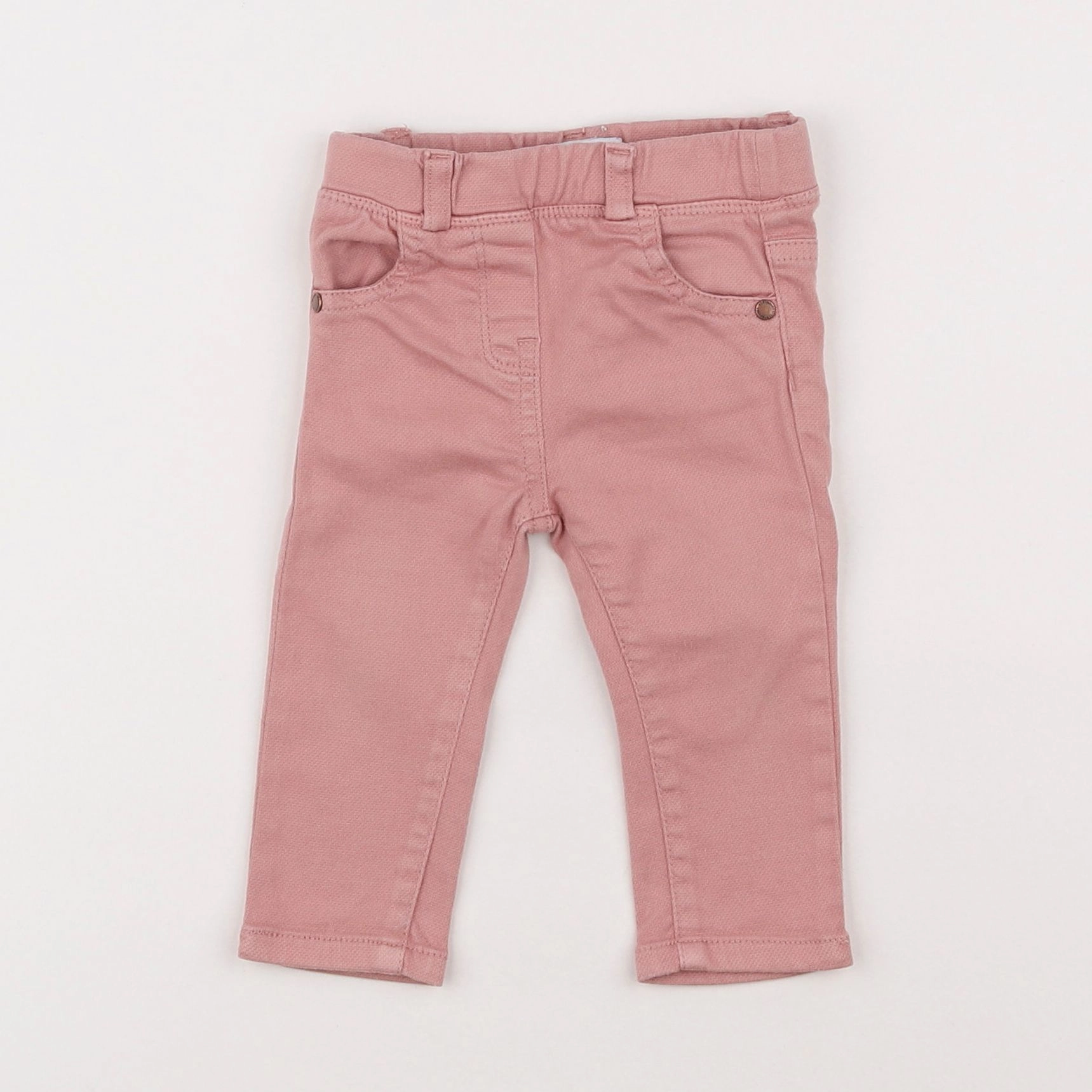 Vertbaudet - jegging rose - 6 mois