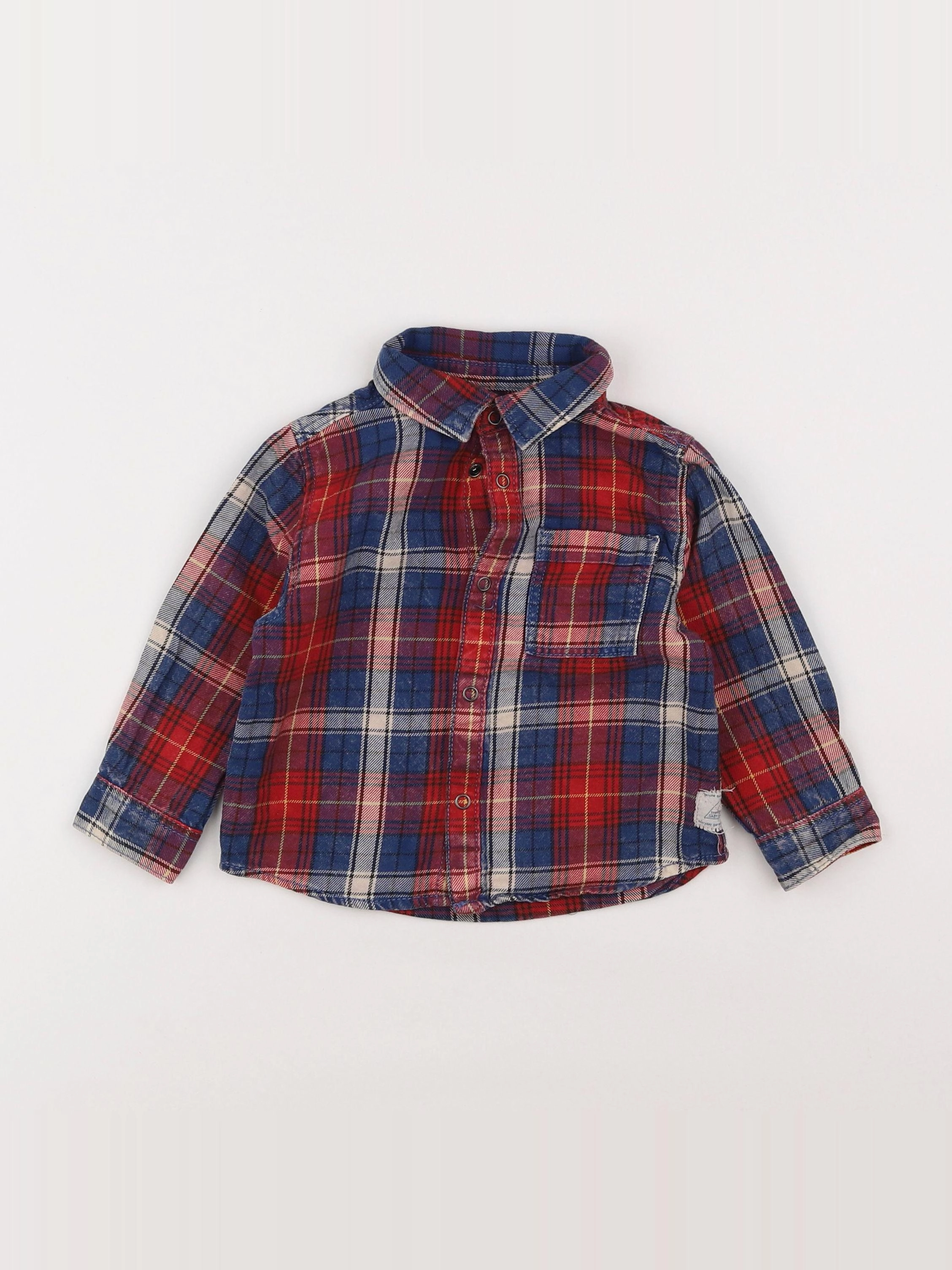 Zara - chemise multicolore - 9/12 mois