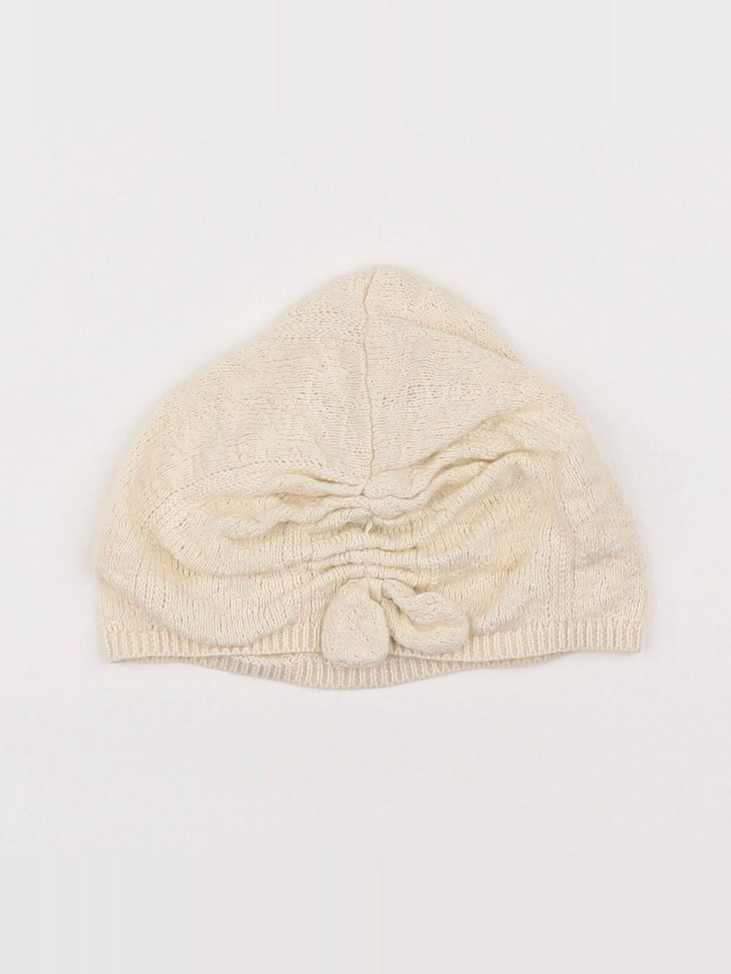 Vertbaudet - bonnet beige - 3/9 mois