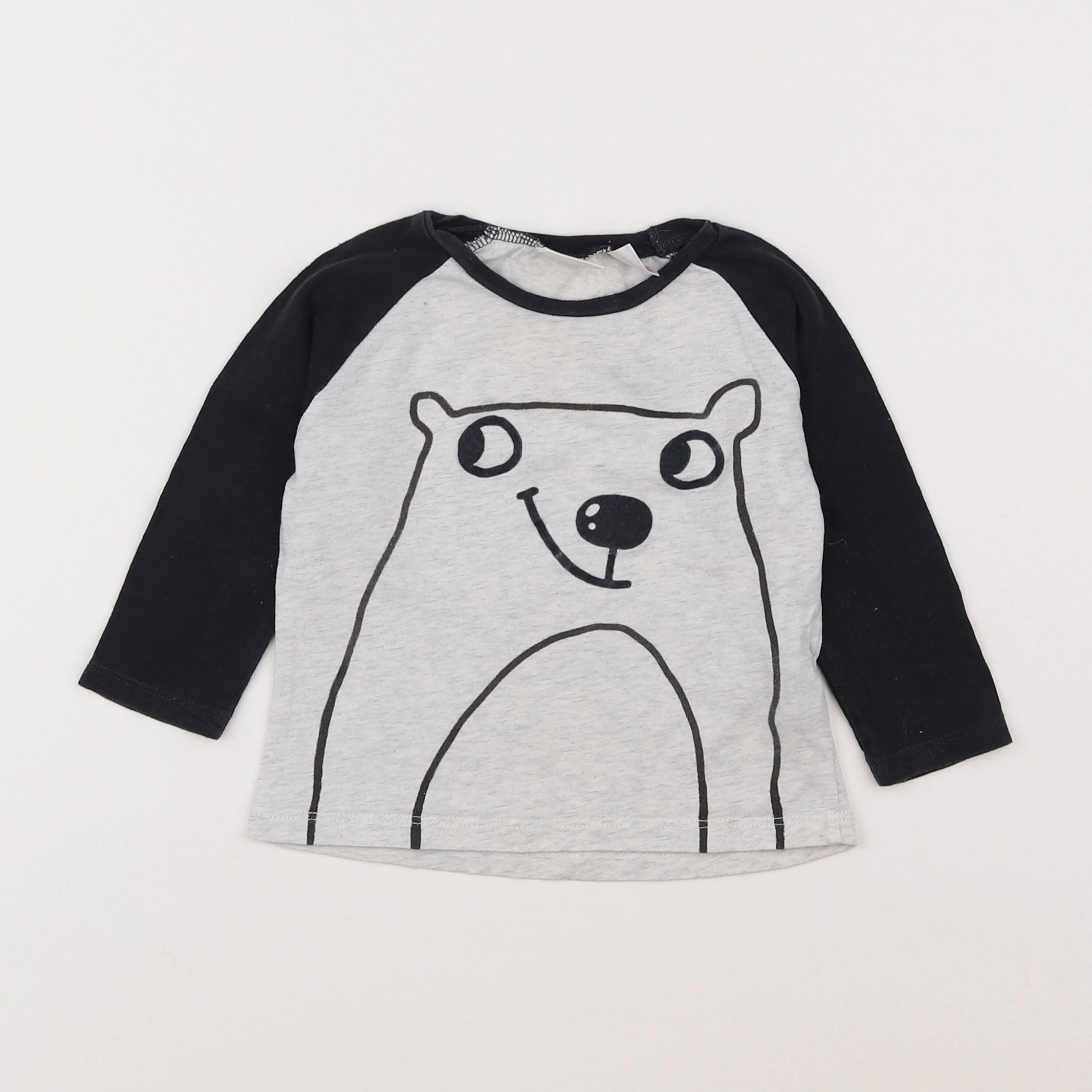Zara - tee-shirt multicolore - 6/9 mois