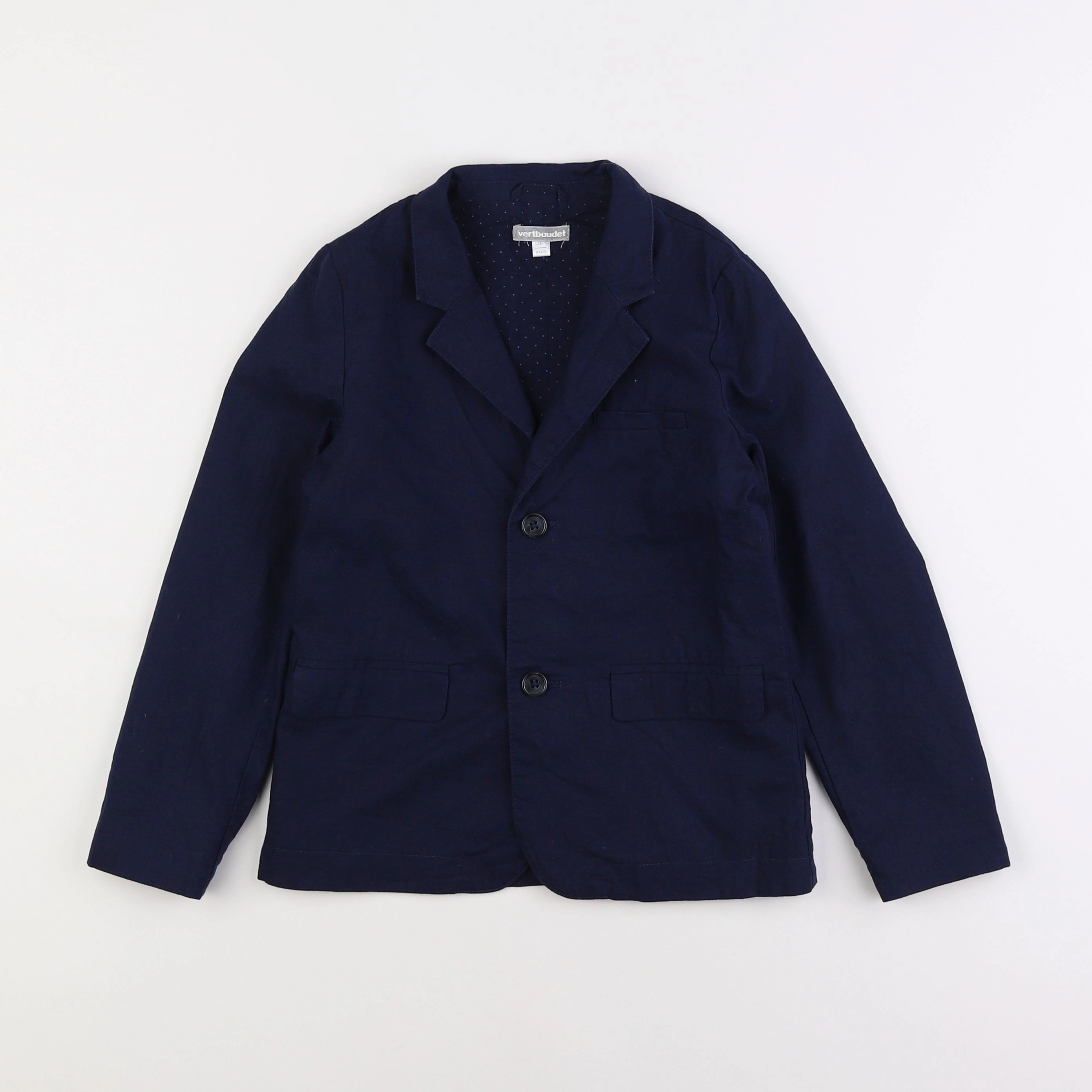 Vertbaudet - veste bleu - 8 ans