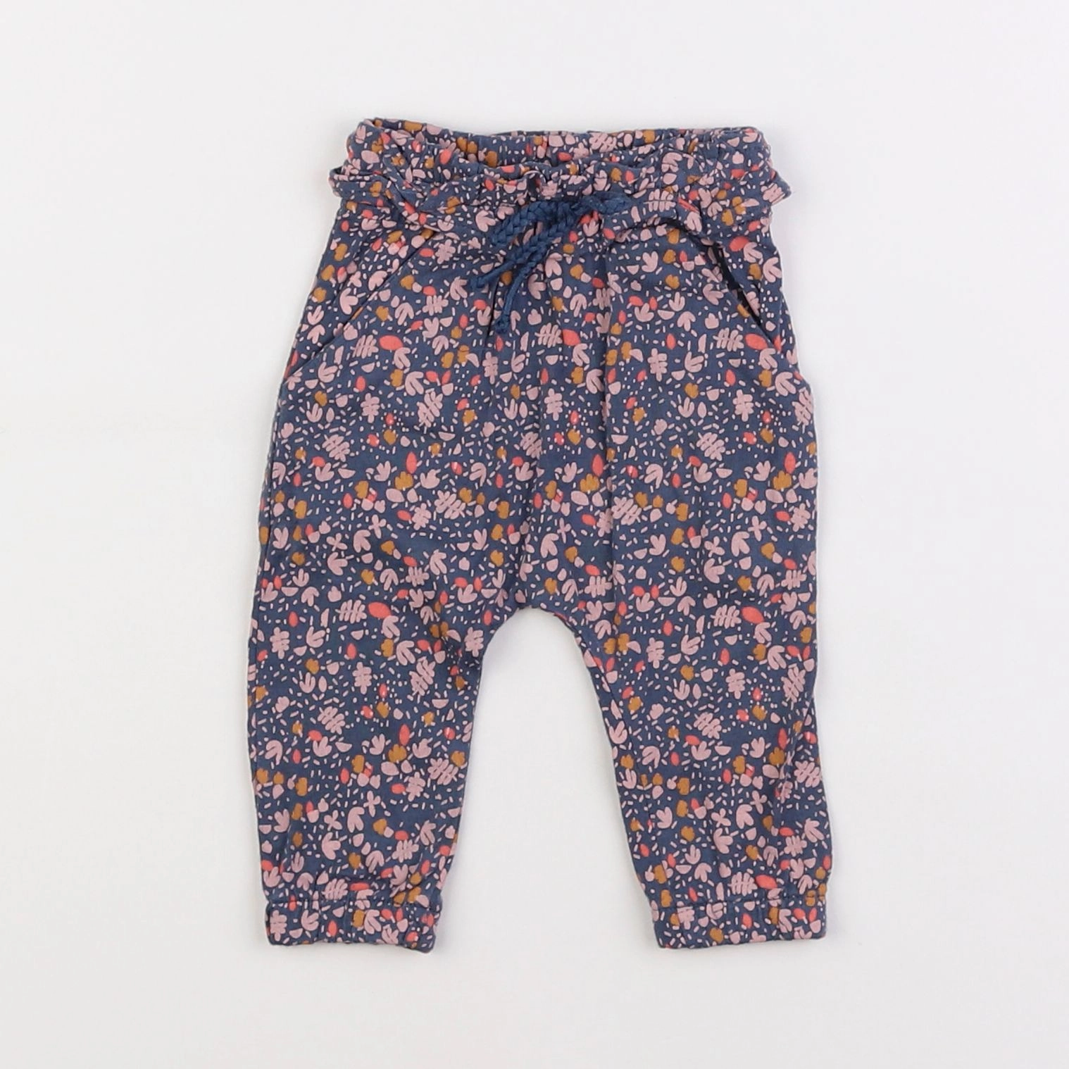 Vertbaudet - sarouel multicolore - 3 mois