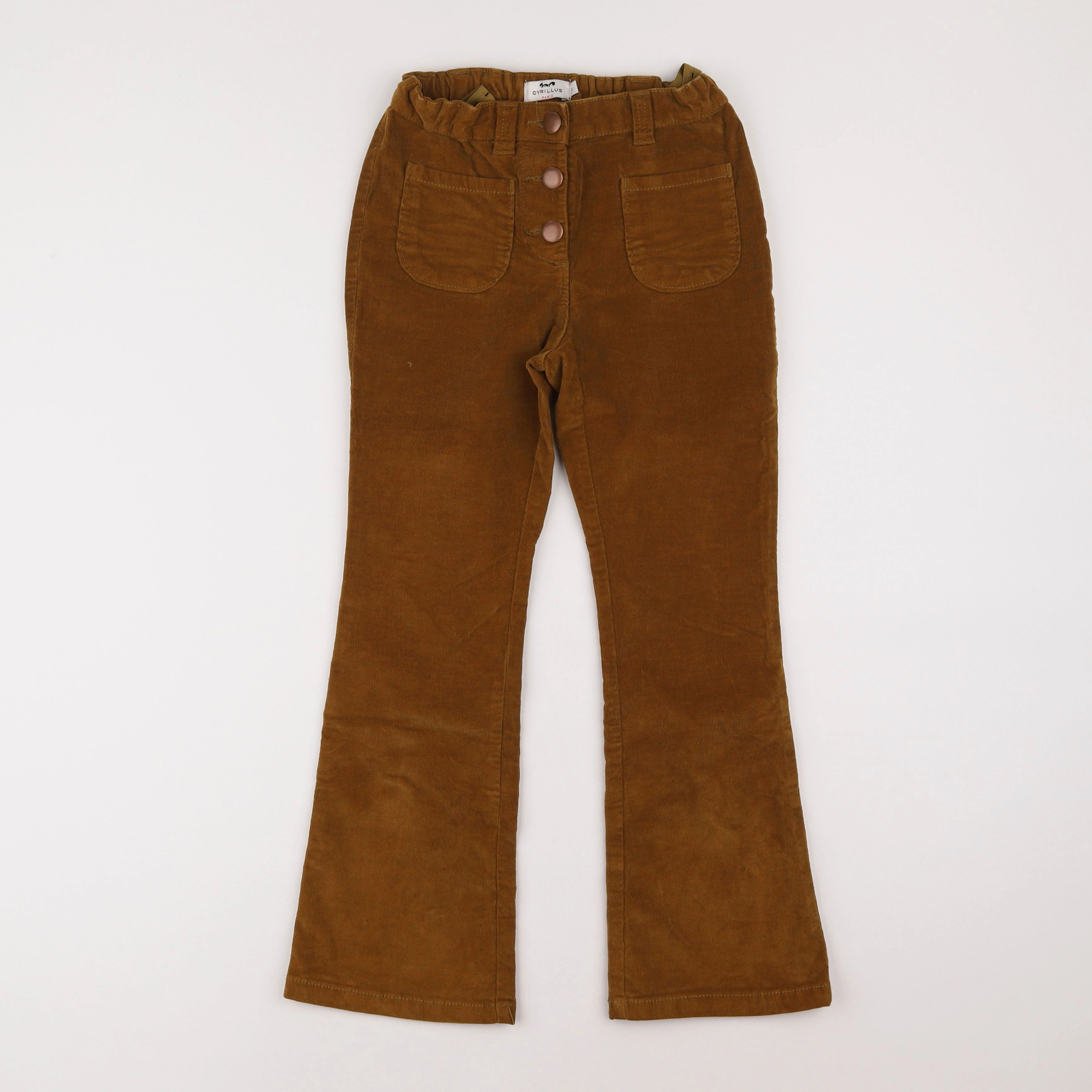 Cyrillus - pantalon marron - 9 ans