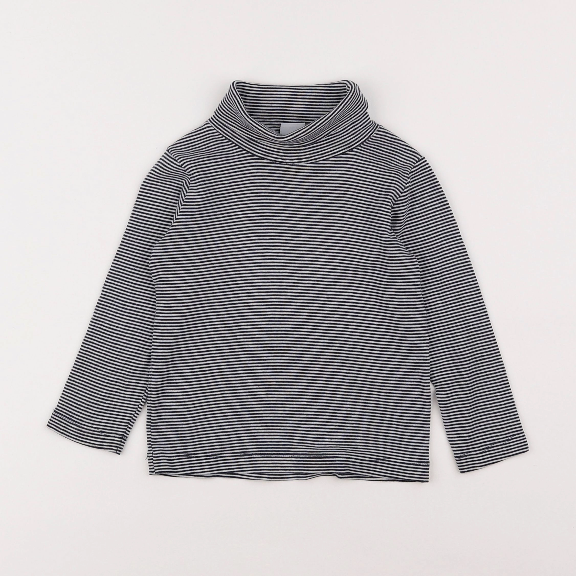 Petit Bateau - sous-pull bleu - 3 ans