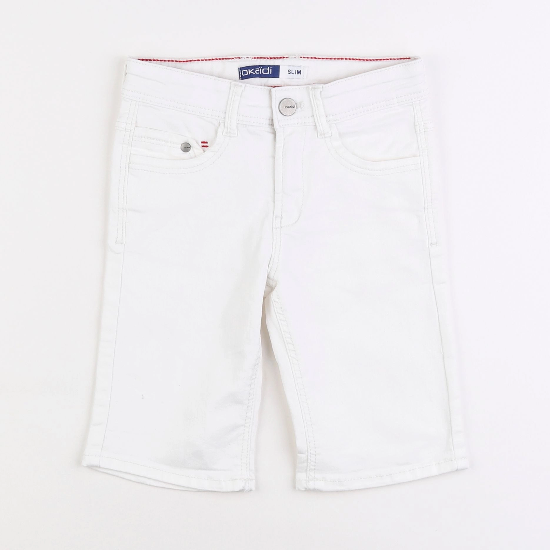 Okaidi - short blanc - 6 ans