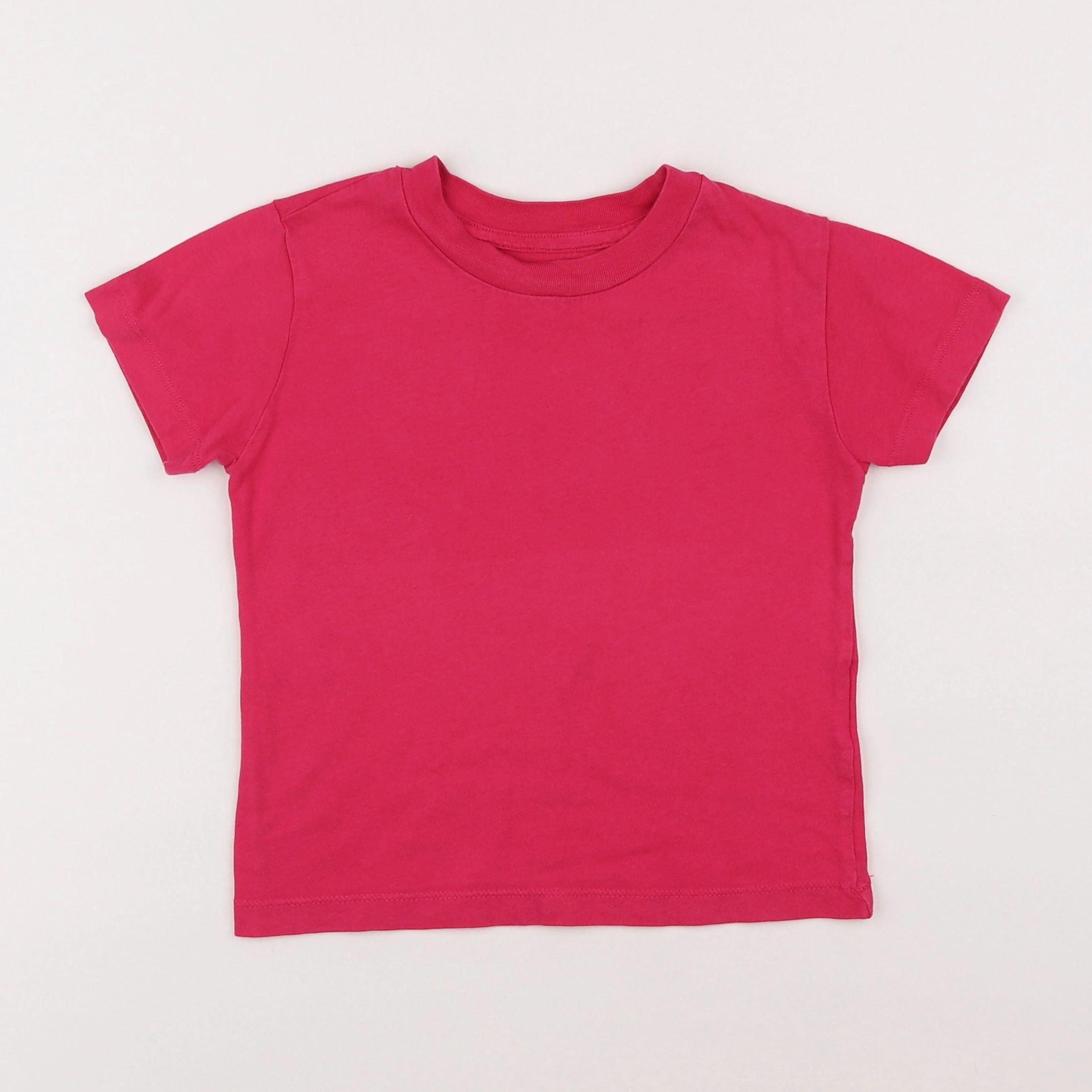 Monoprix - tee-shirt rose - 4 ans