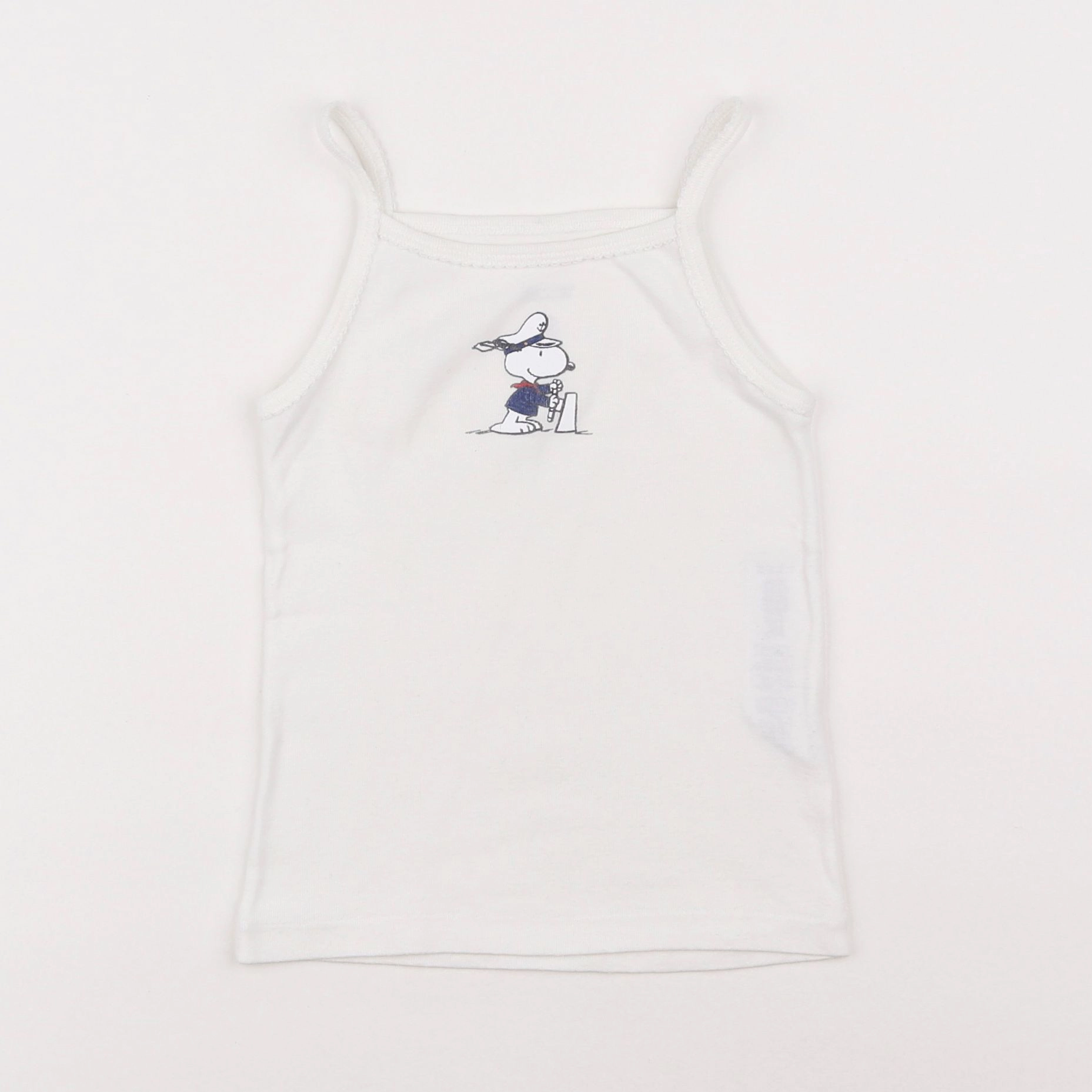 Petit Bateau - maillot de corps blanc - 3 ans