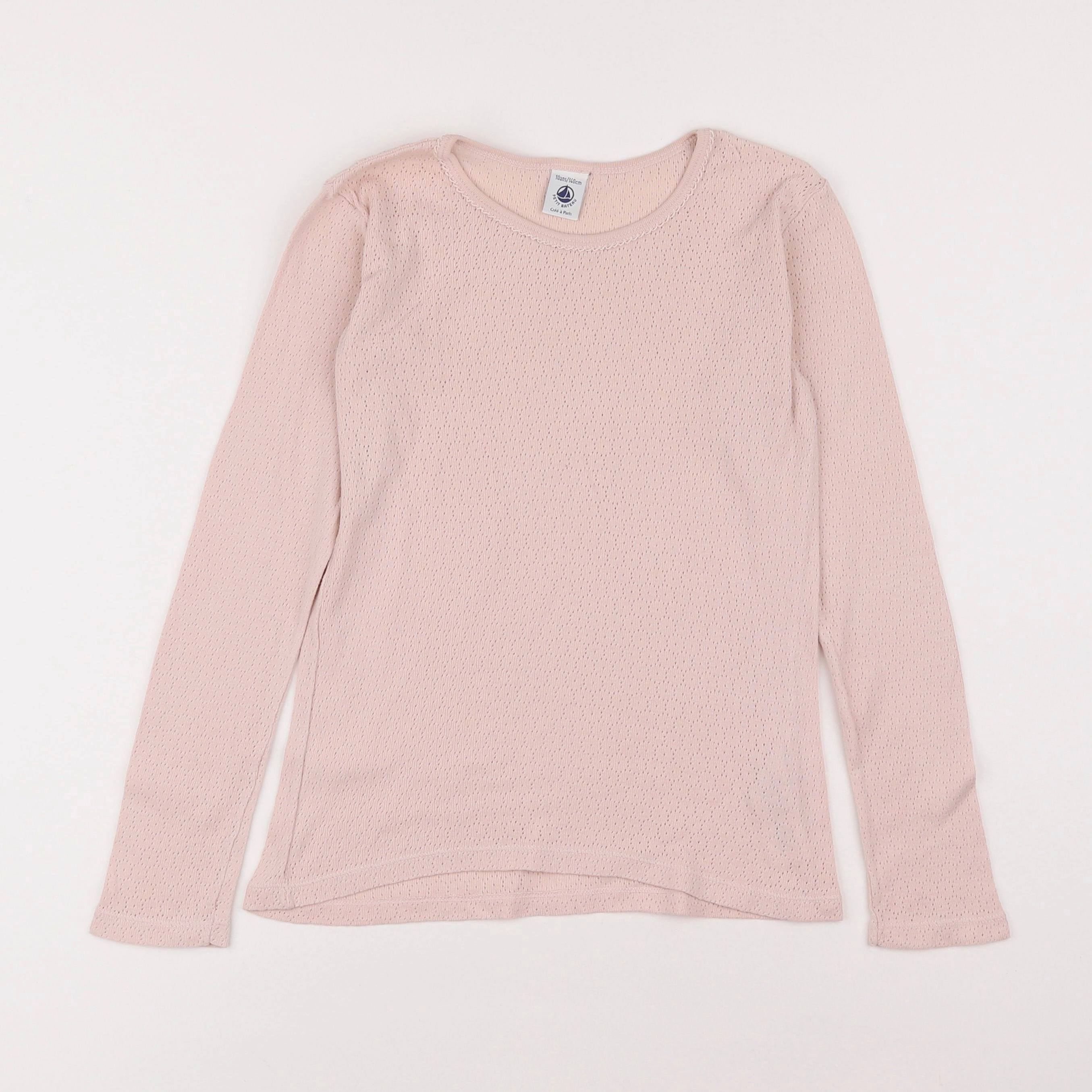 Petit Bateau - maillot de corps rose - 10 ans