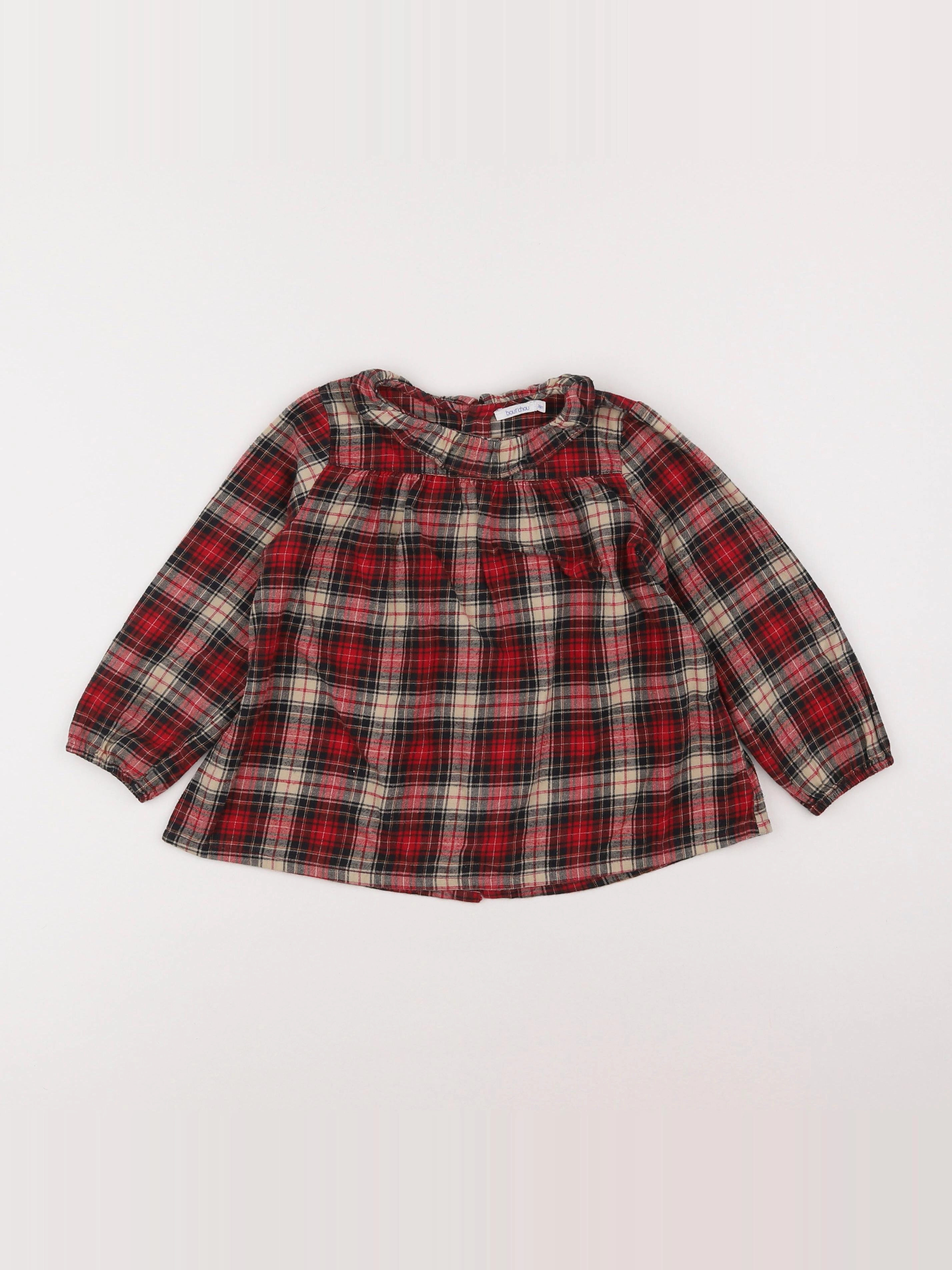 Boutchou - blouse multicolore - 3 ans