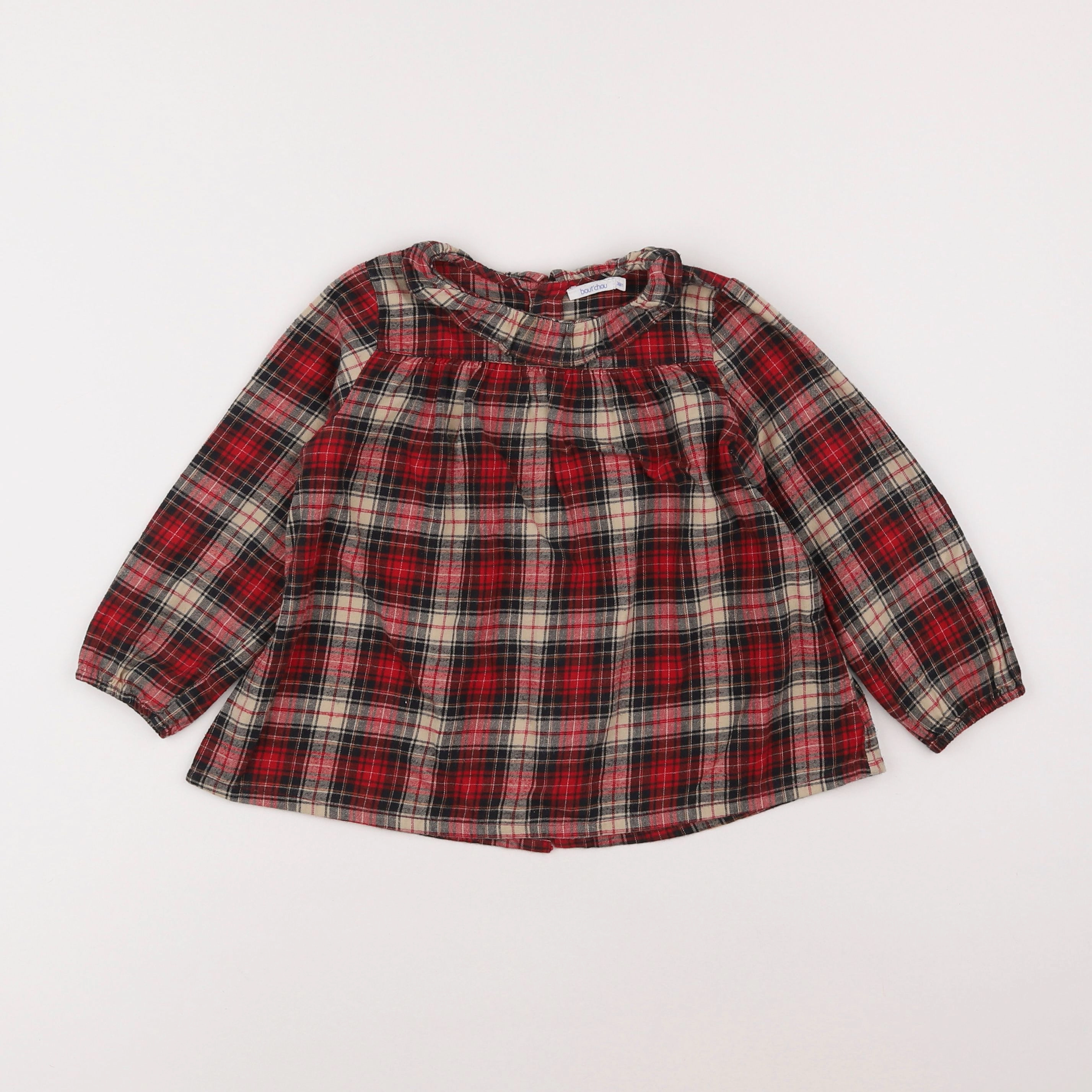 Boutchou - blouse multicolore - 3 ans