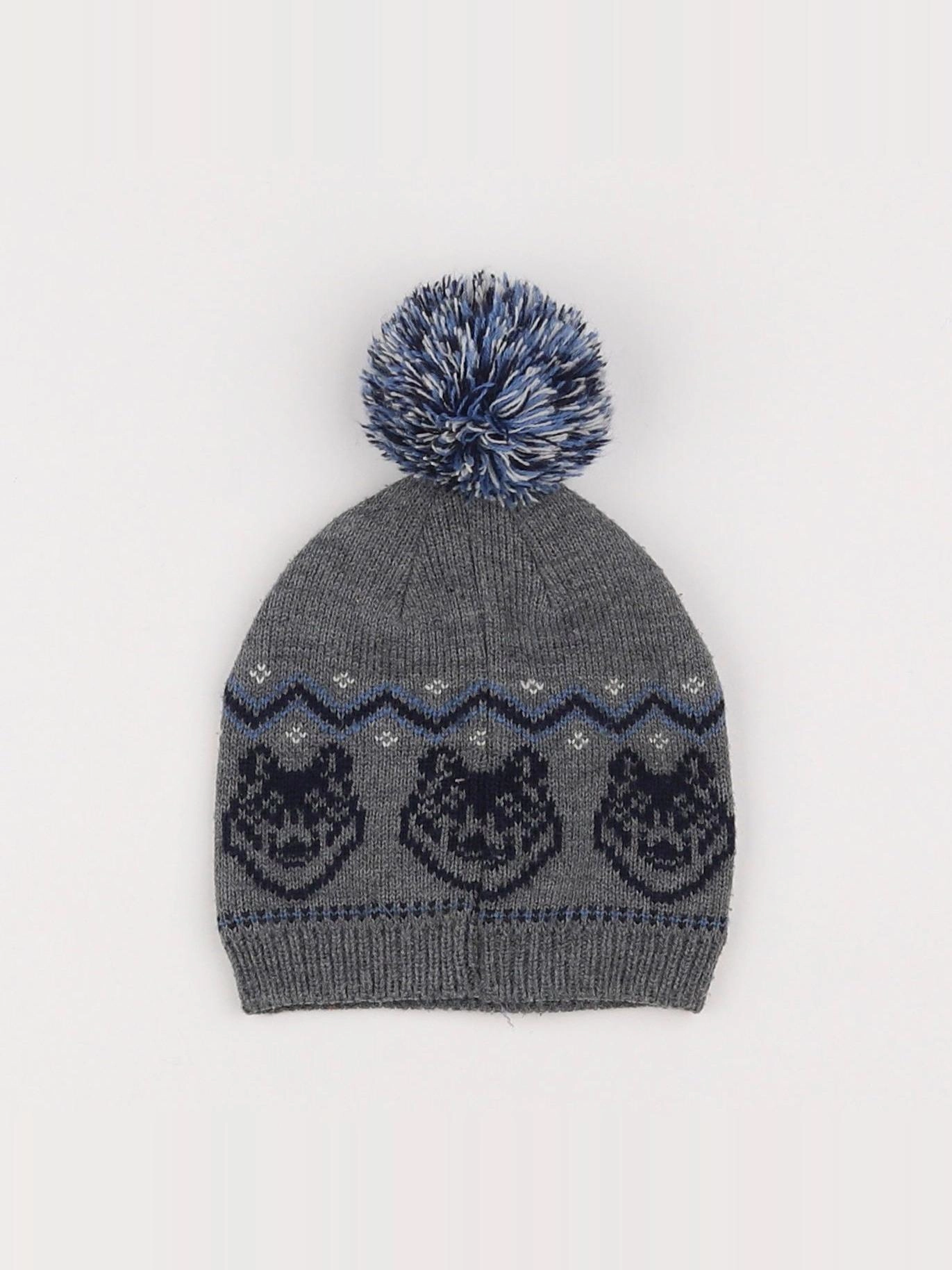 Vertbaudet - bonnet bleu - 4/6 ans