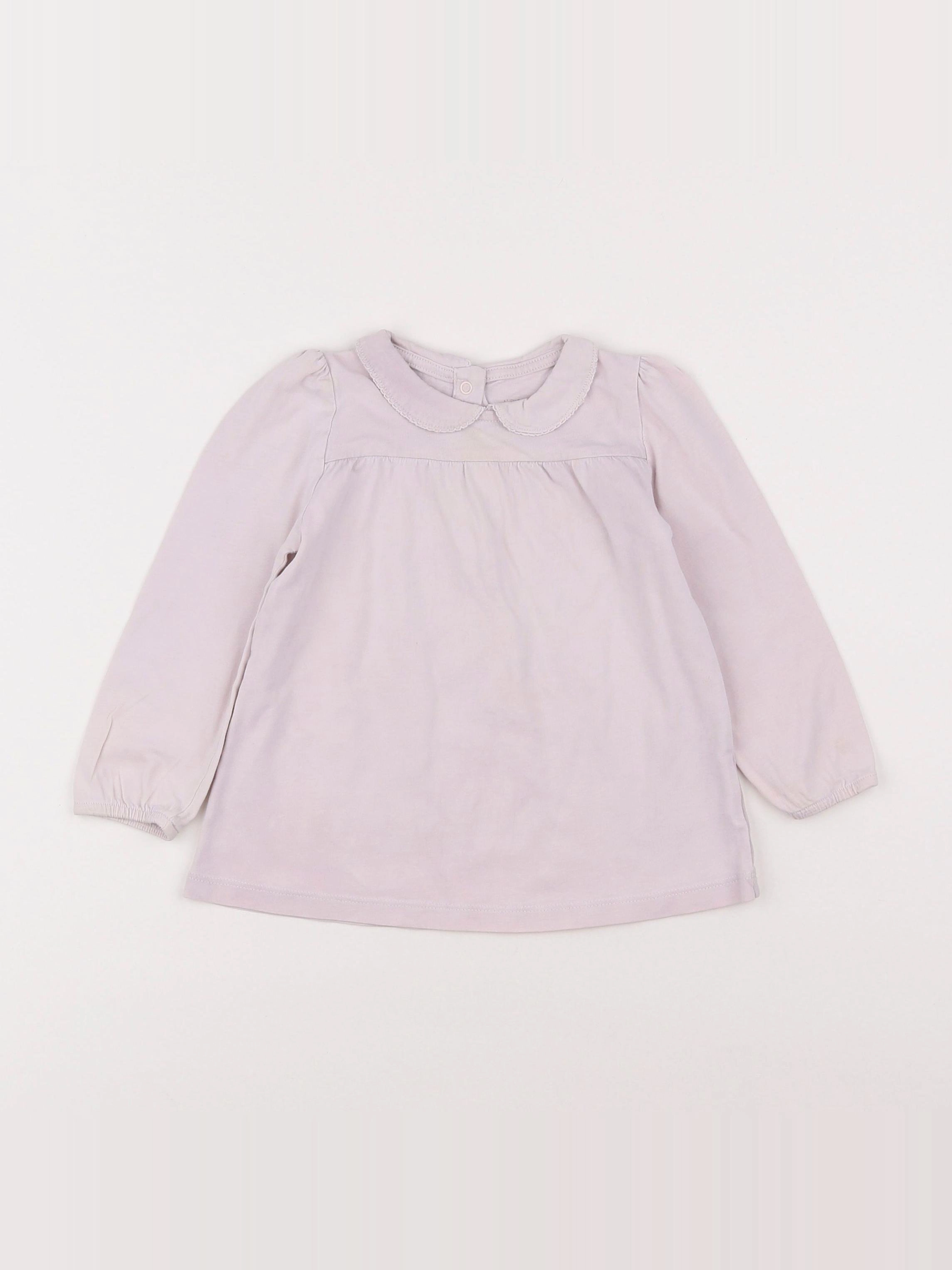 Monoprix - tee-shirt rose - 2 ans