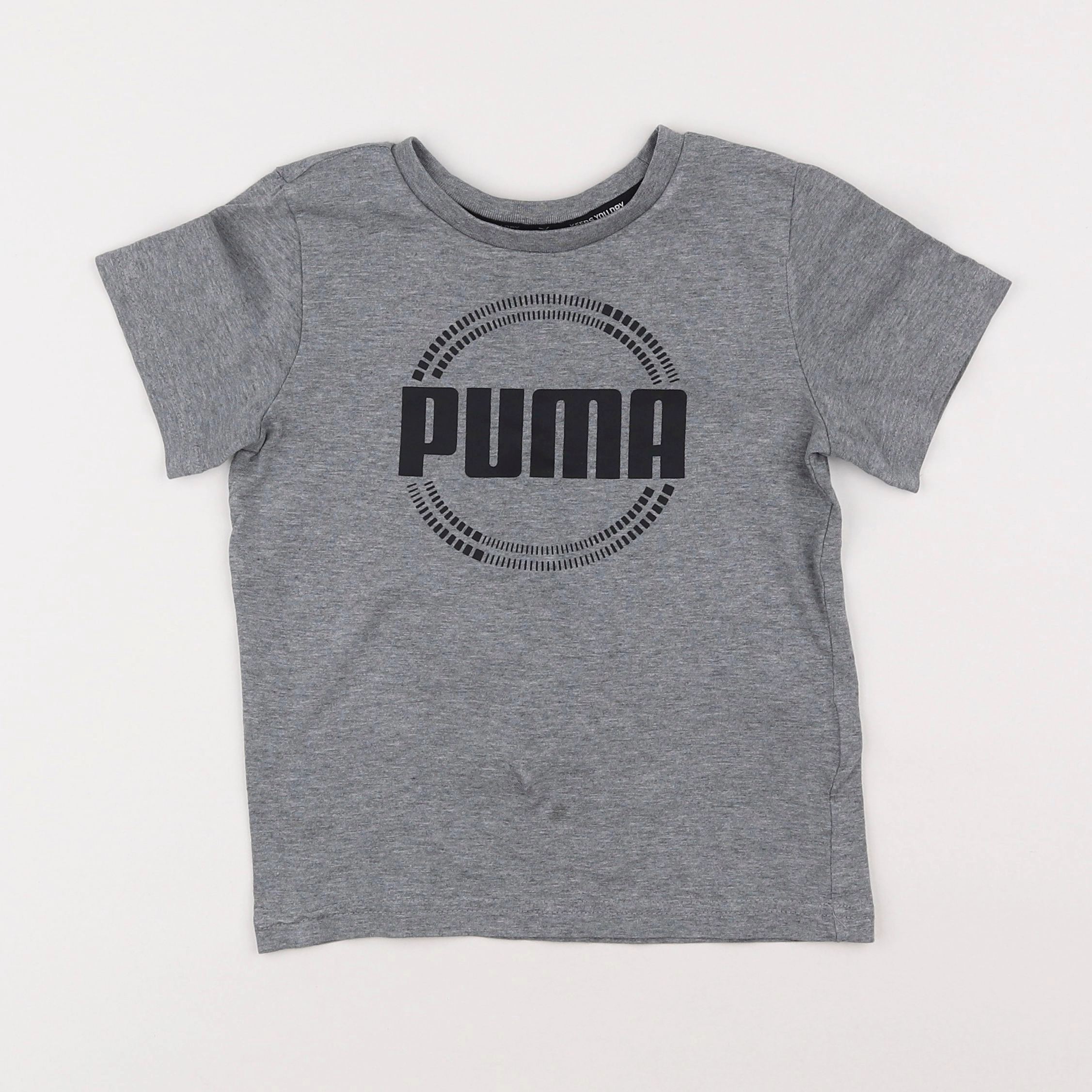 Puma - tee-shirt gris - 6 ans