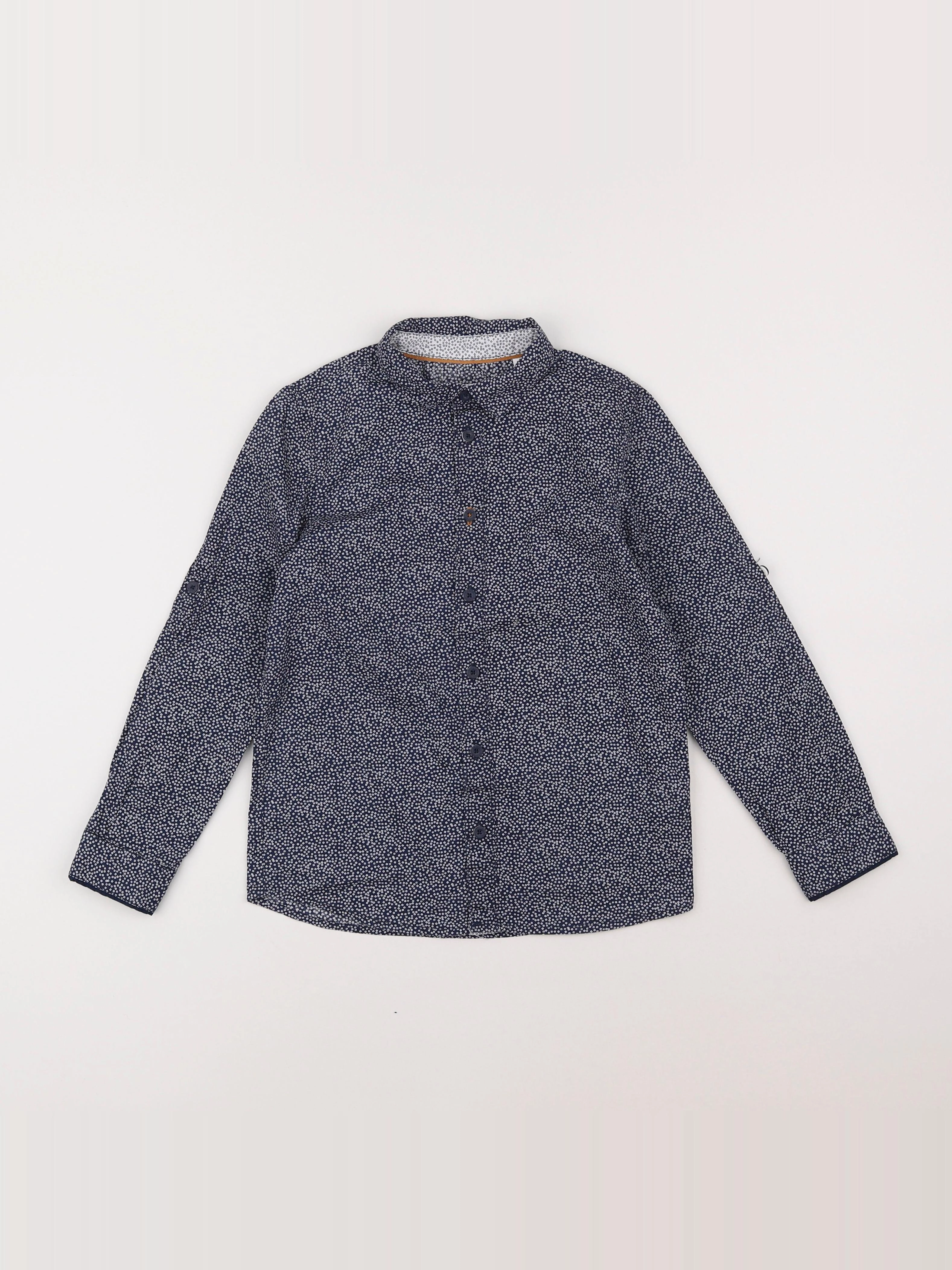 Okaidi - chemise bleu - 8 ans