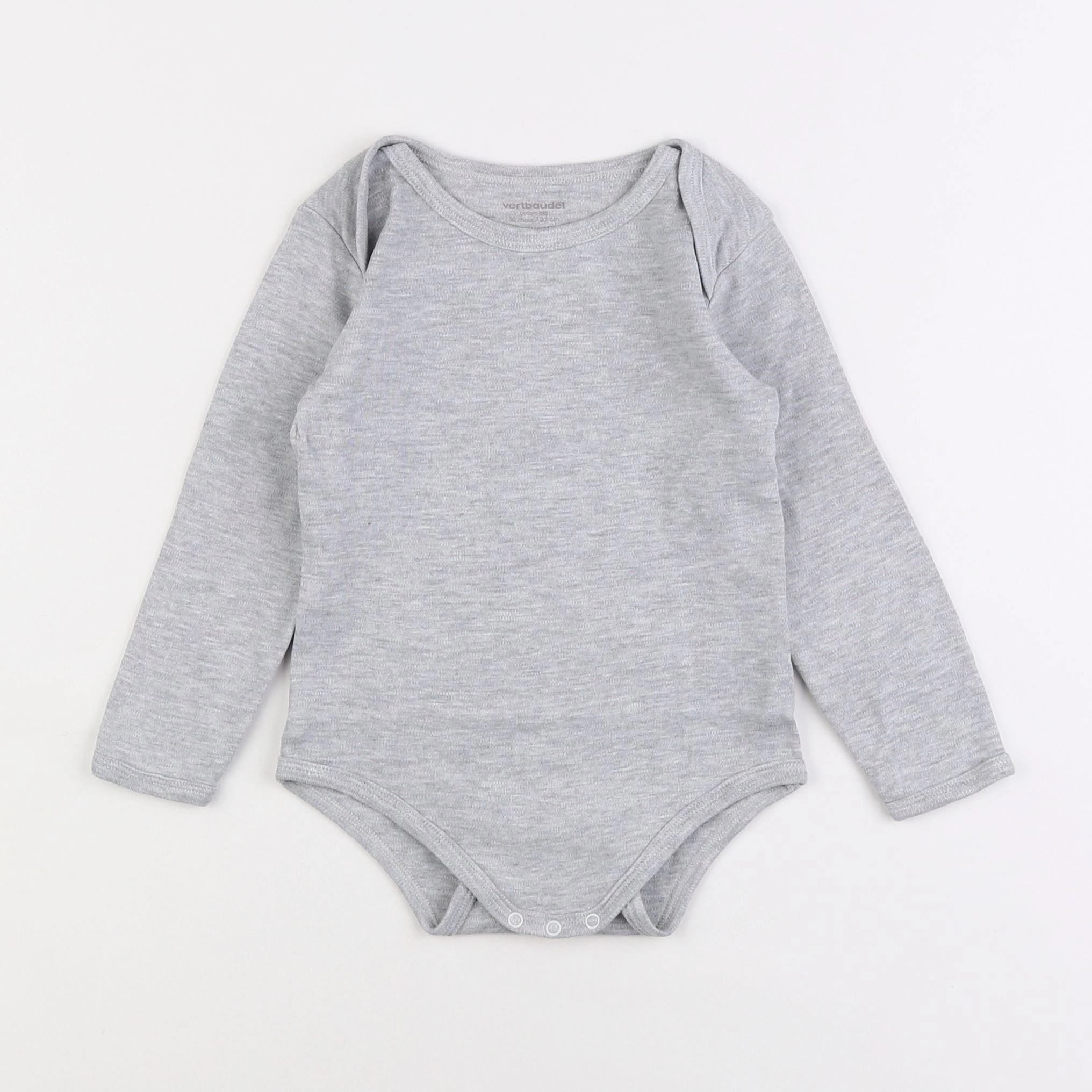 Vertbaudet - body gris - 3 ans