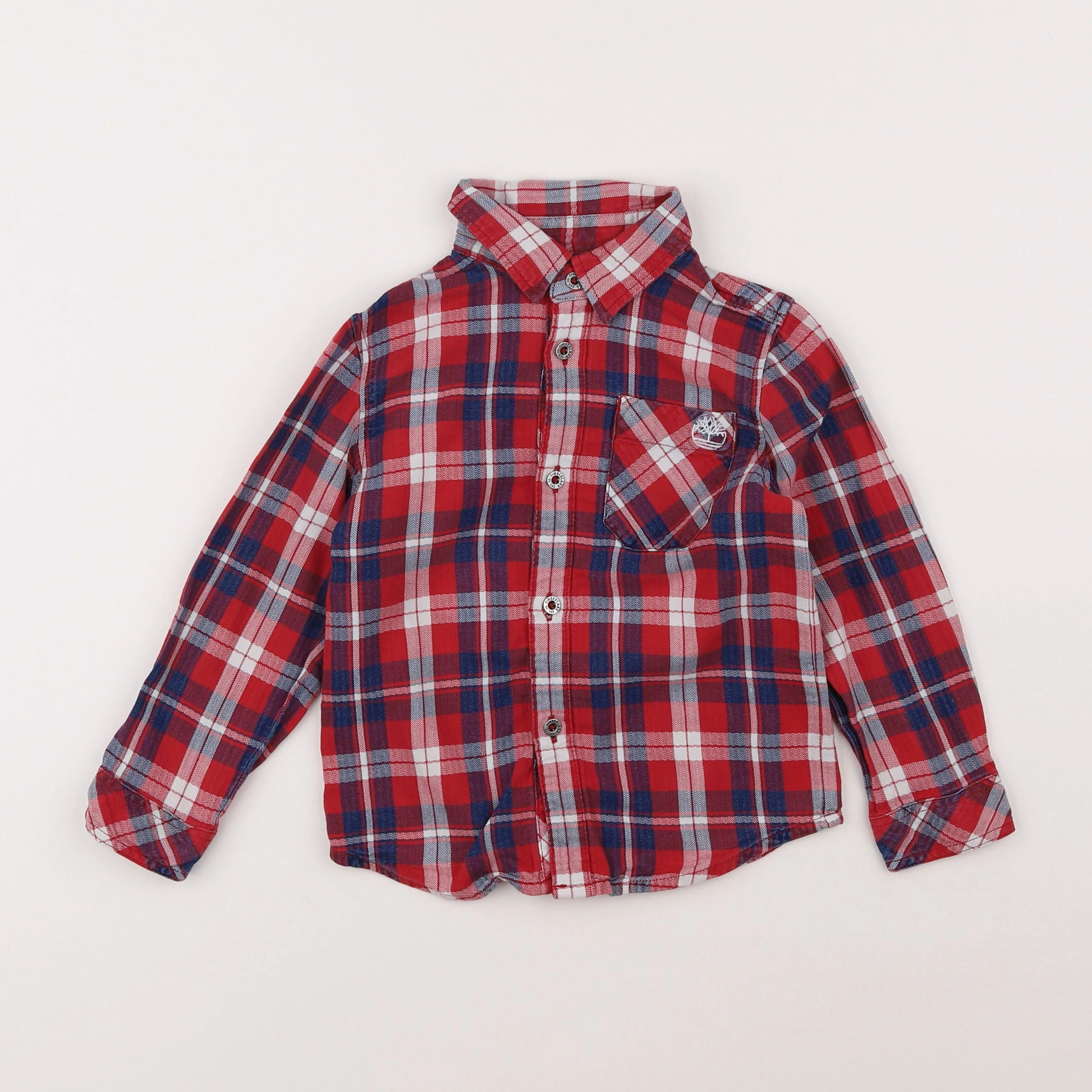 Timberland - chemise rouge - 3 ans