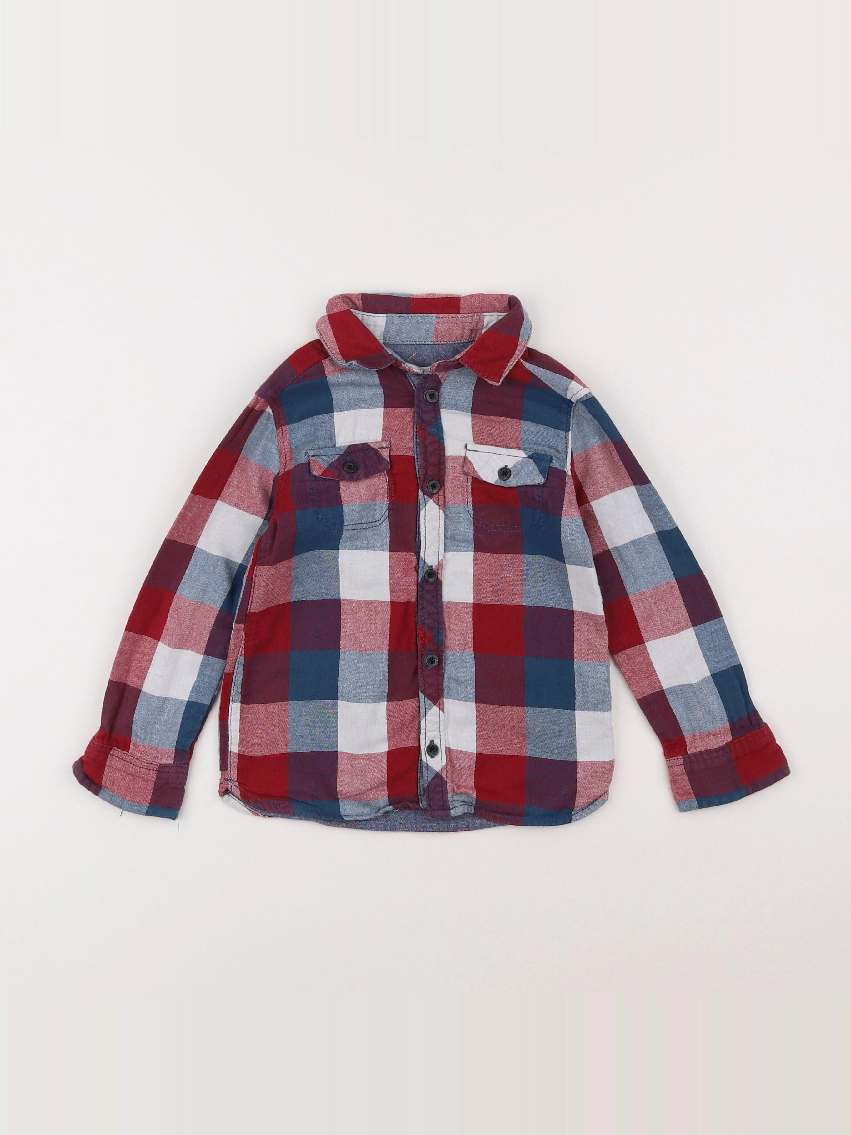 Okaidi - chemise multicolore - 4 ans
