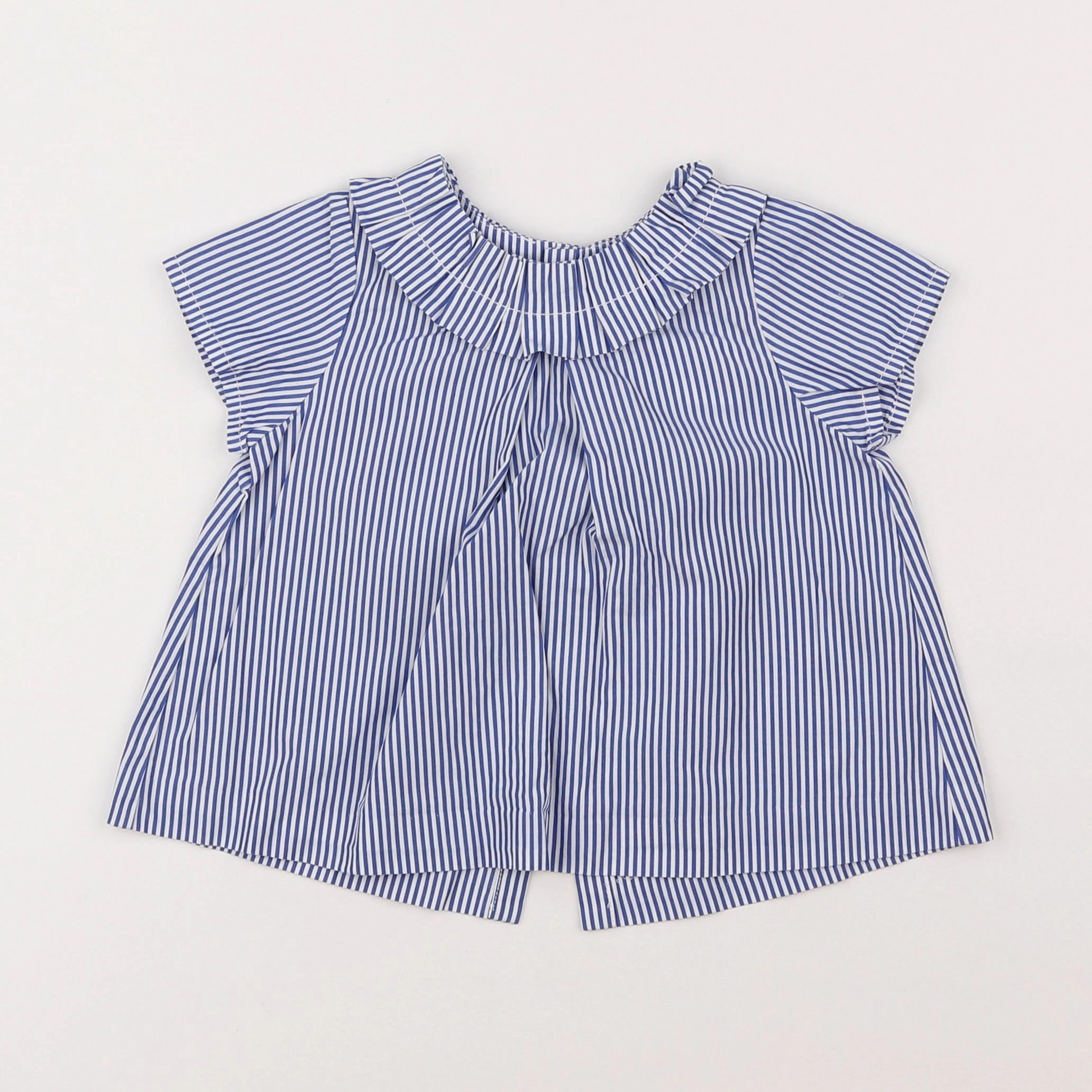 Jacadi - blouse bleu - 2 ans