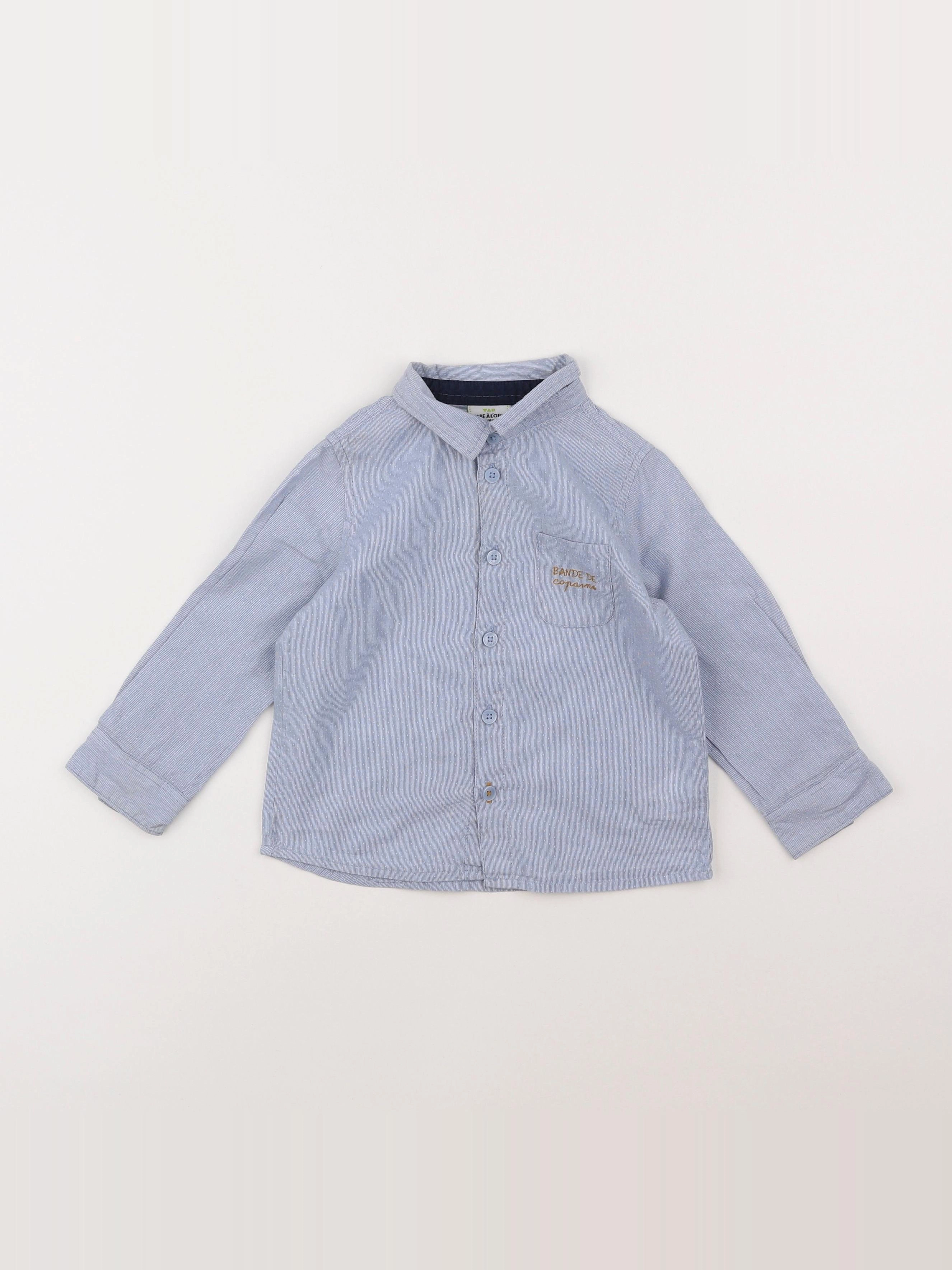 Tape à l'oeil - chemise bleu - 2 ans