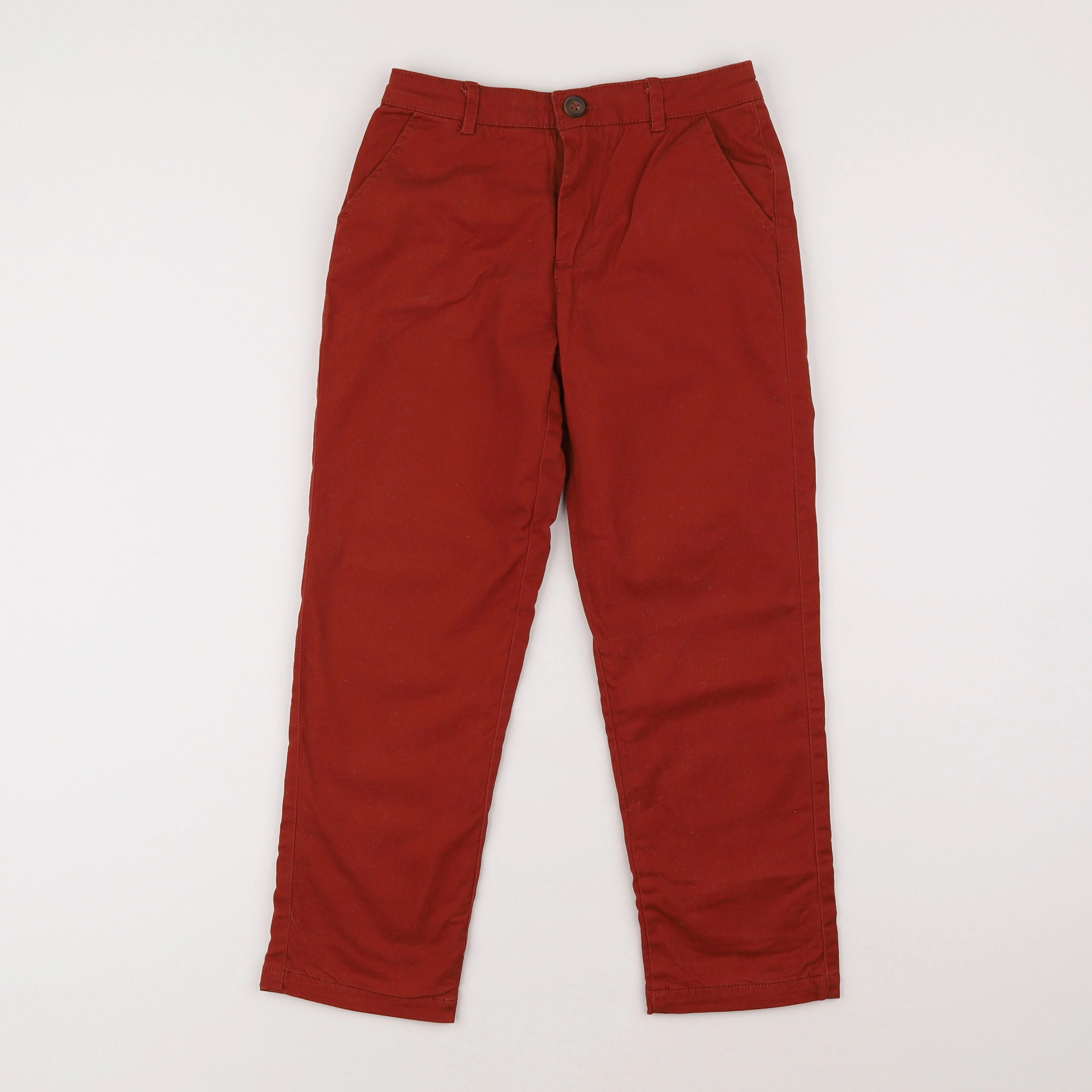 Monoprix - pantalon rouge - 6 ans