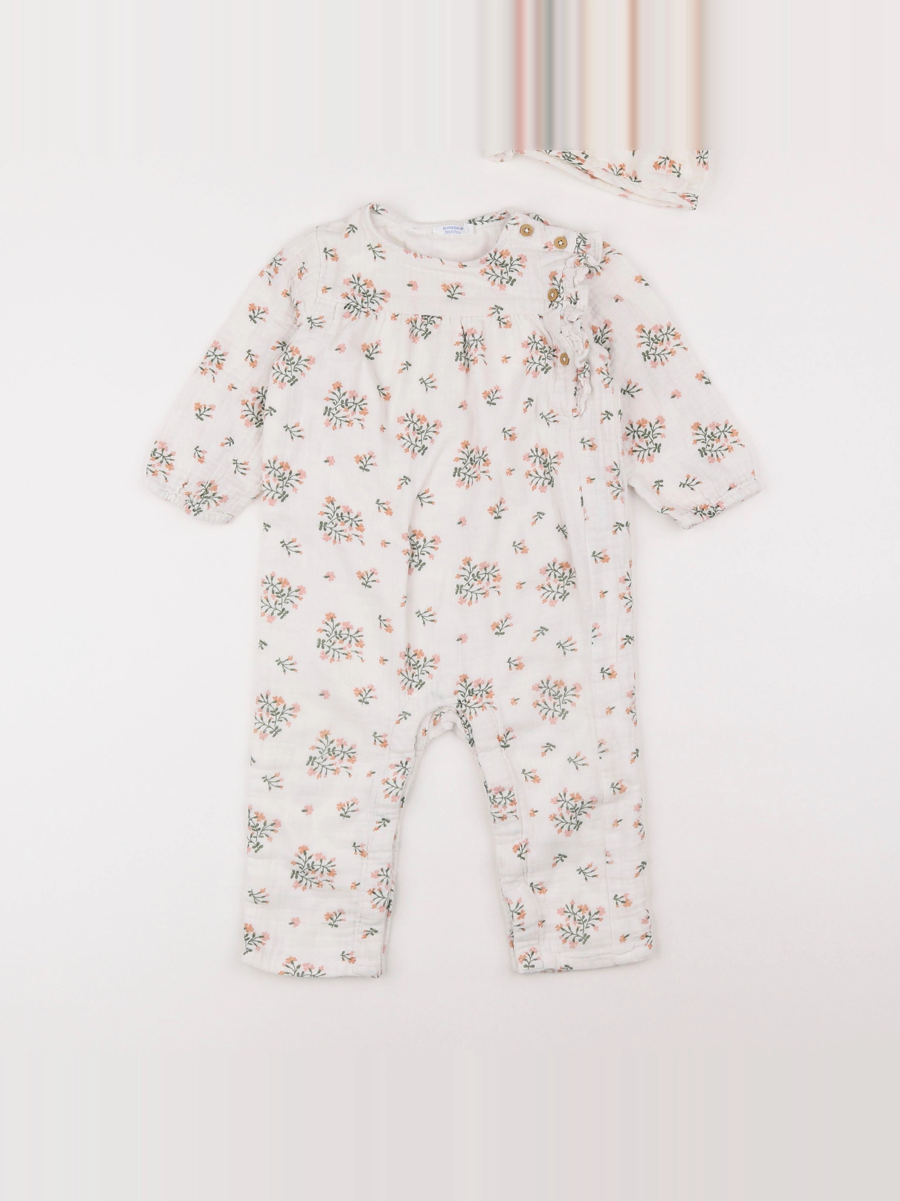 Boutchou - combinaison beige - 18 mois