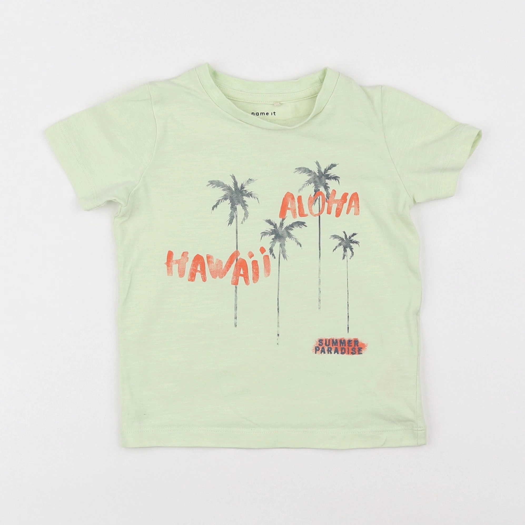 Name it - tee-shirt vert - 18 mois à 2 ans