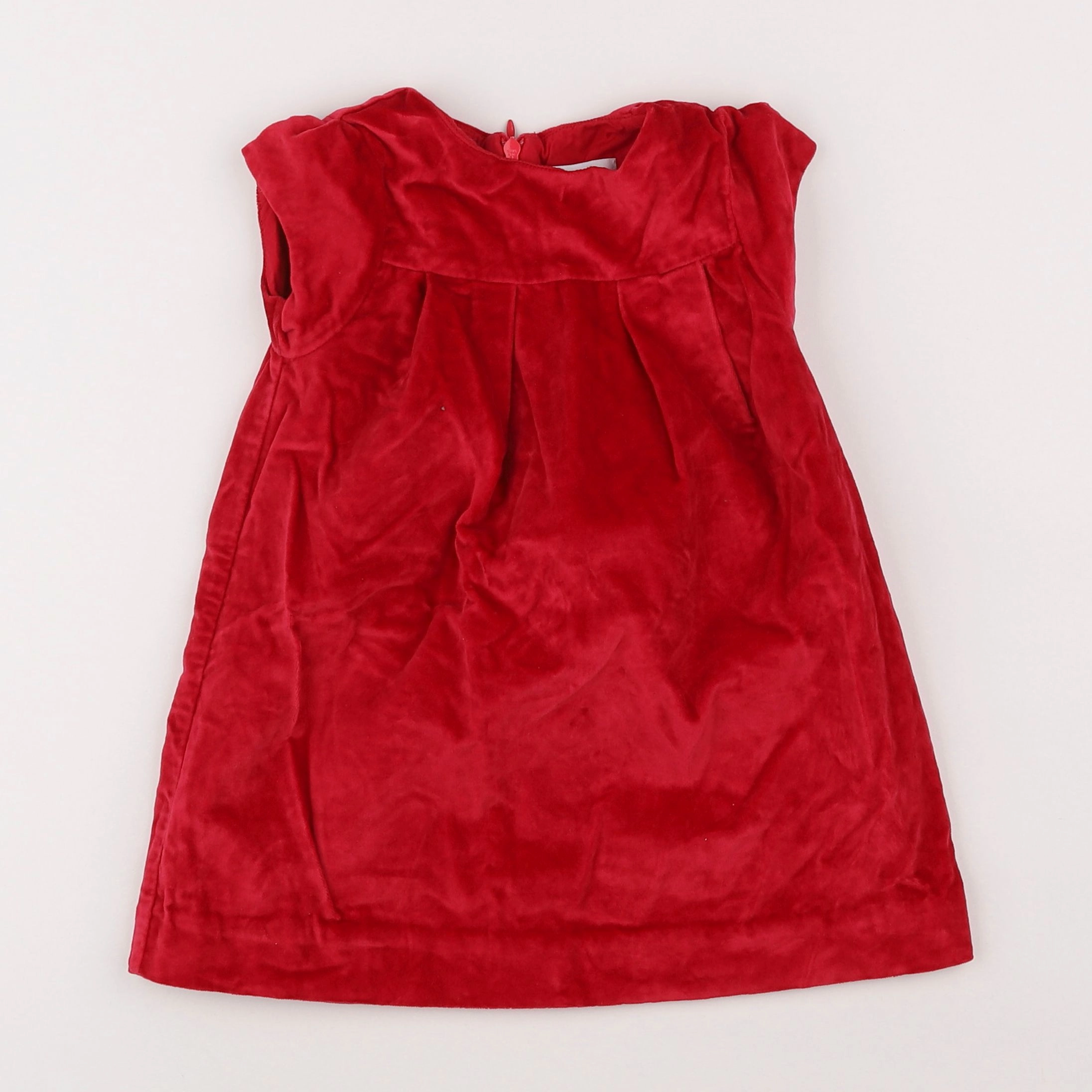 Jacadi - robe rouge - 2 ans