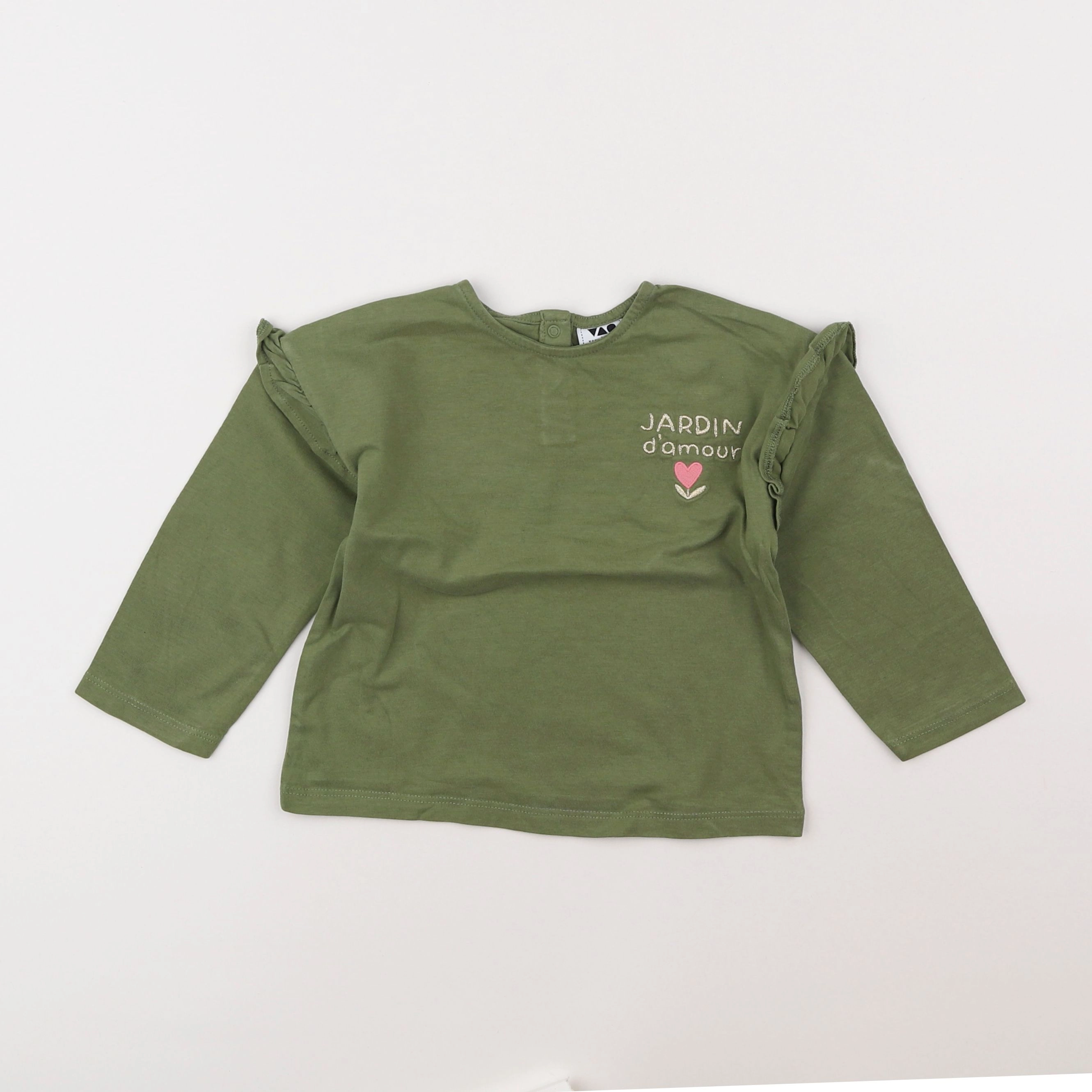 Tape à l'oeil - tee-shirt vert - 2 ans