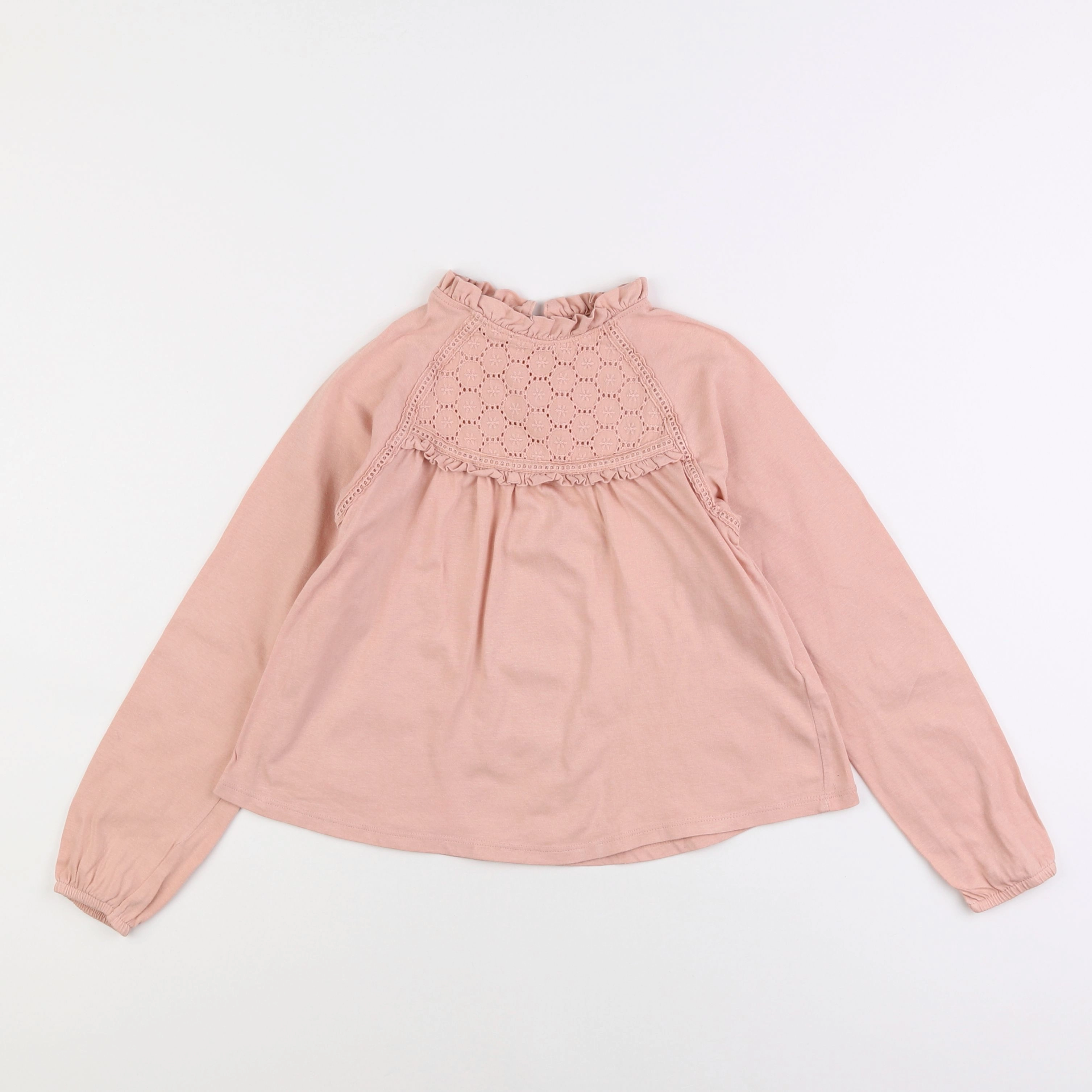 Vertbaudet - tee-shirt rose - 8 ans