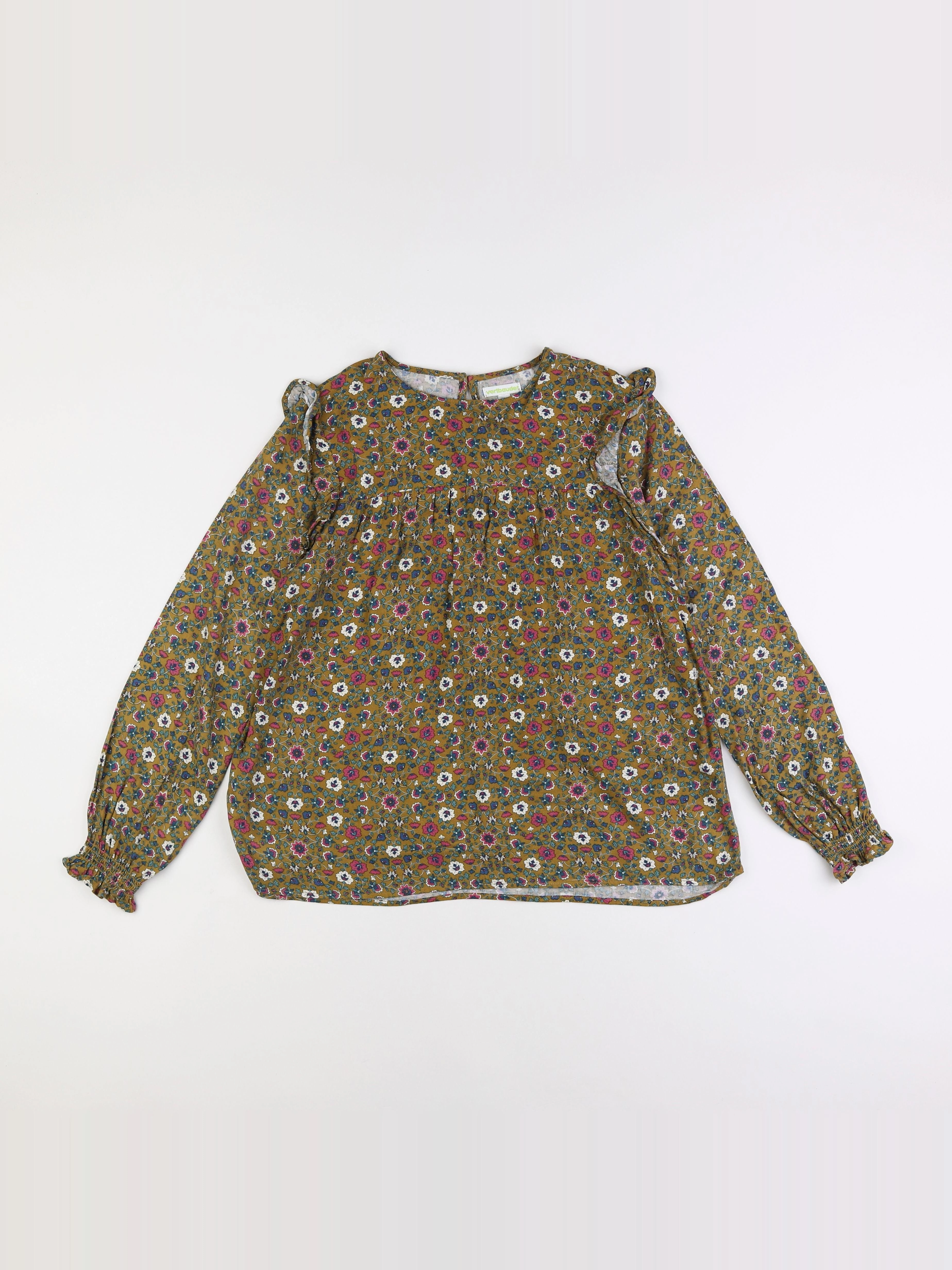 Vertbaudet - blouse vert - 14 ans