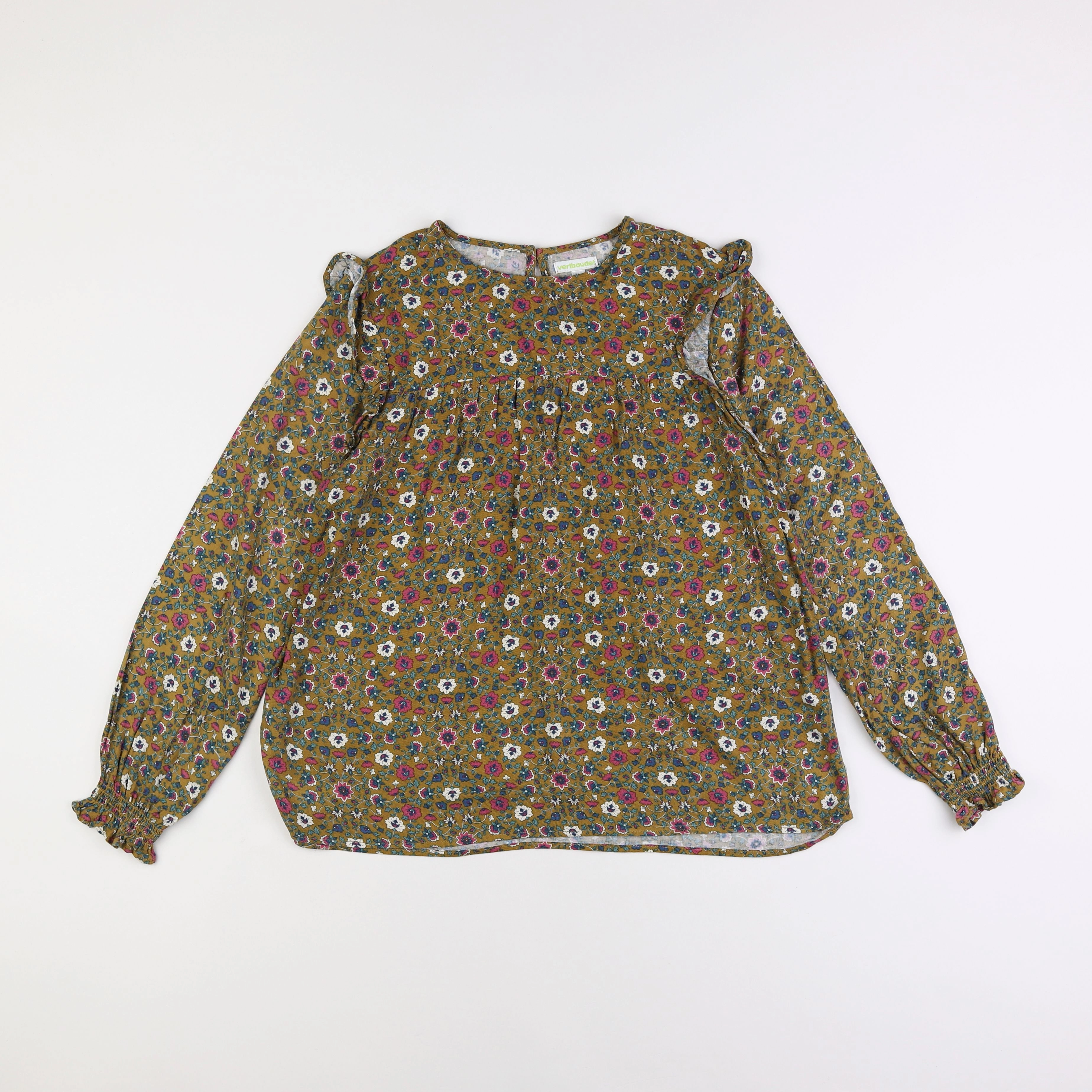 Vertbaudet - blouse vert - 14 ans