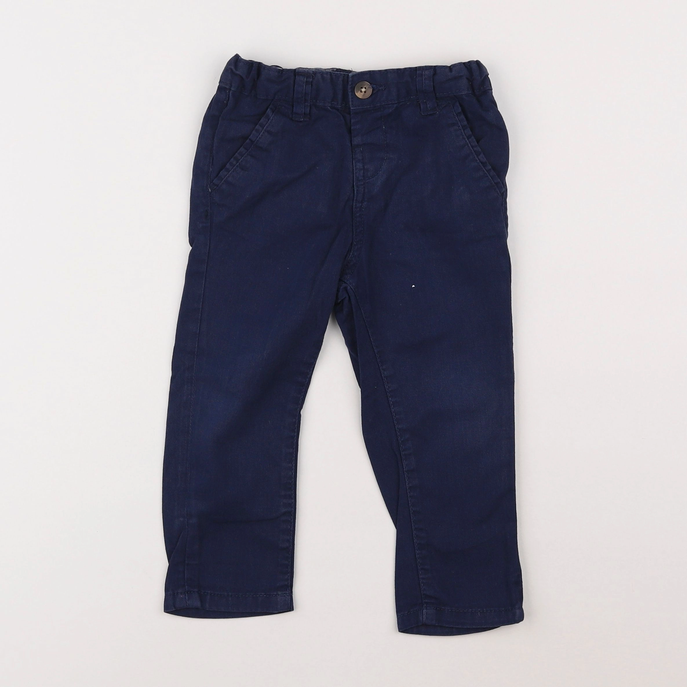 La Redoute - pantalon bleu - 18 mois