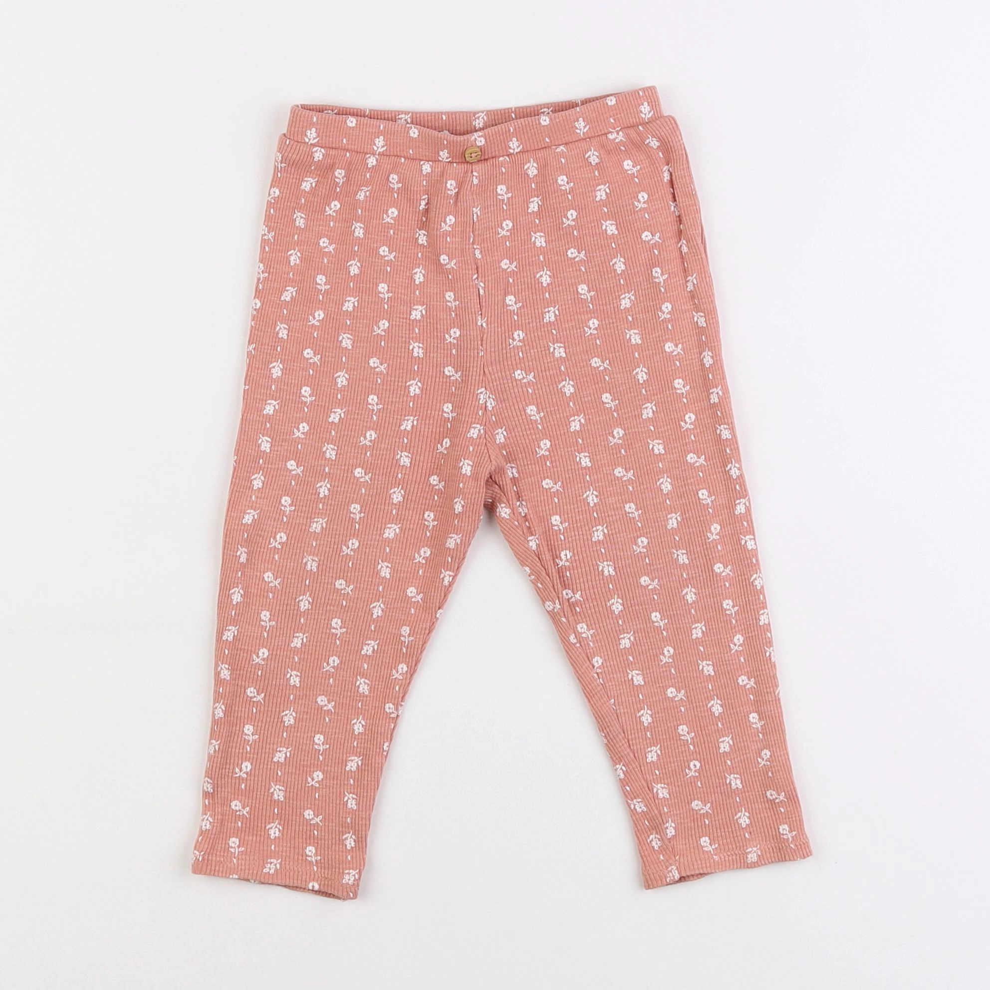 Vertbaudet - legging rose - 2 ans