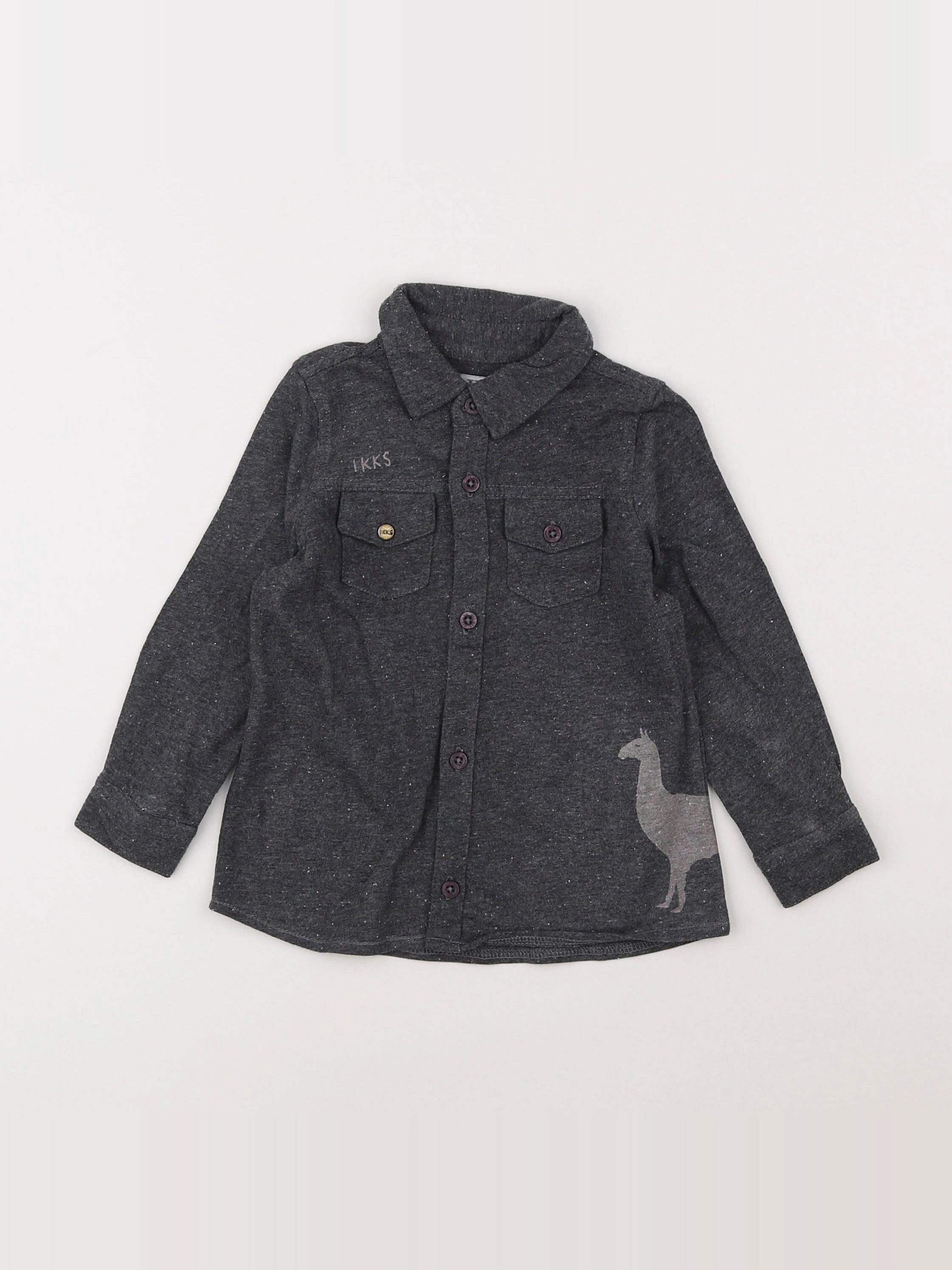IKKS - chemise gris - 18 mois
