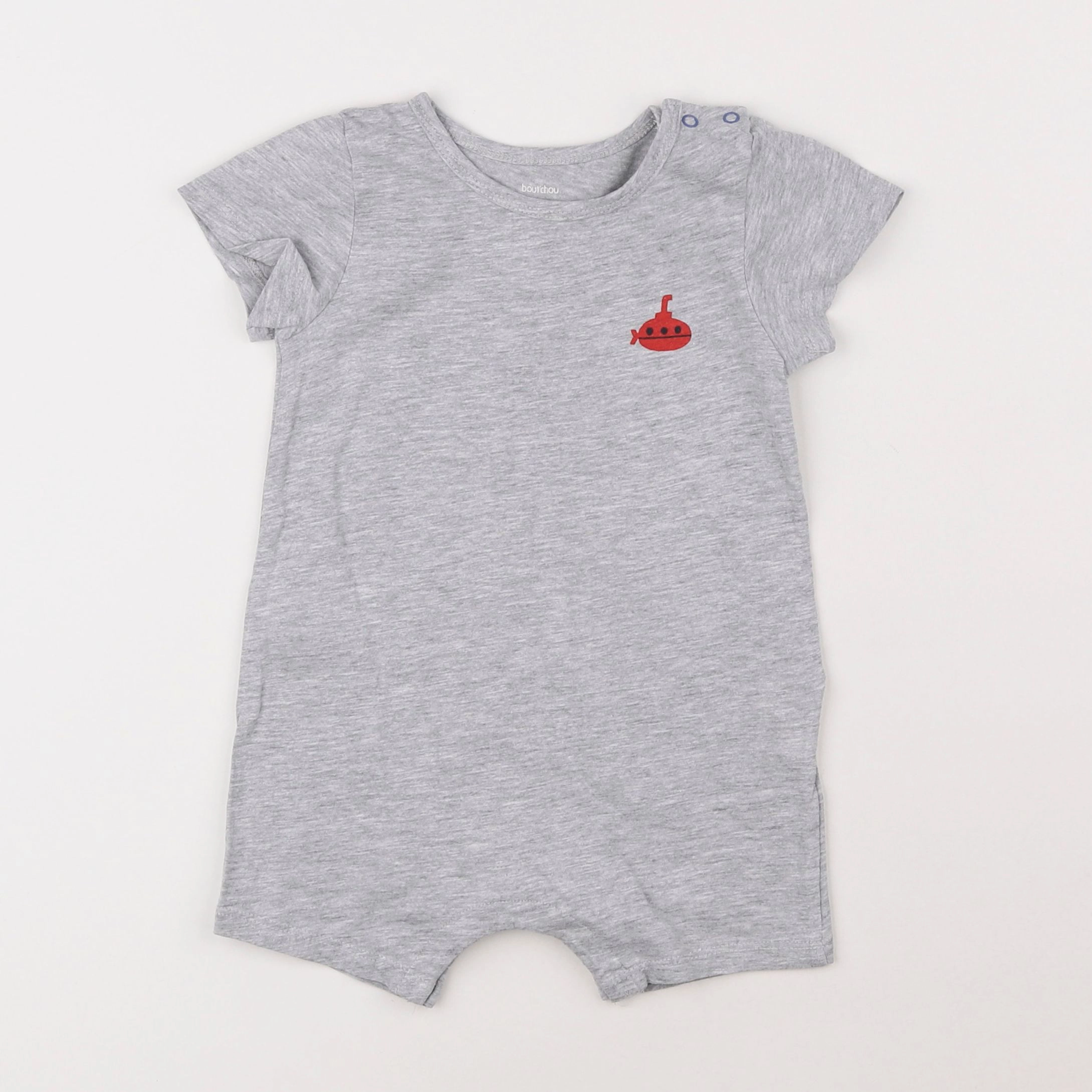 Boutchou - pyjama coton gris - 18 mois