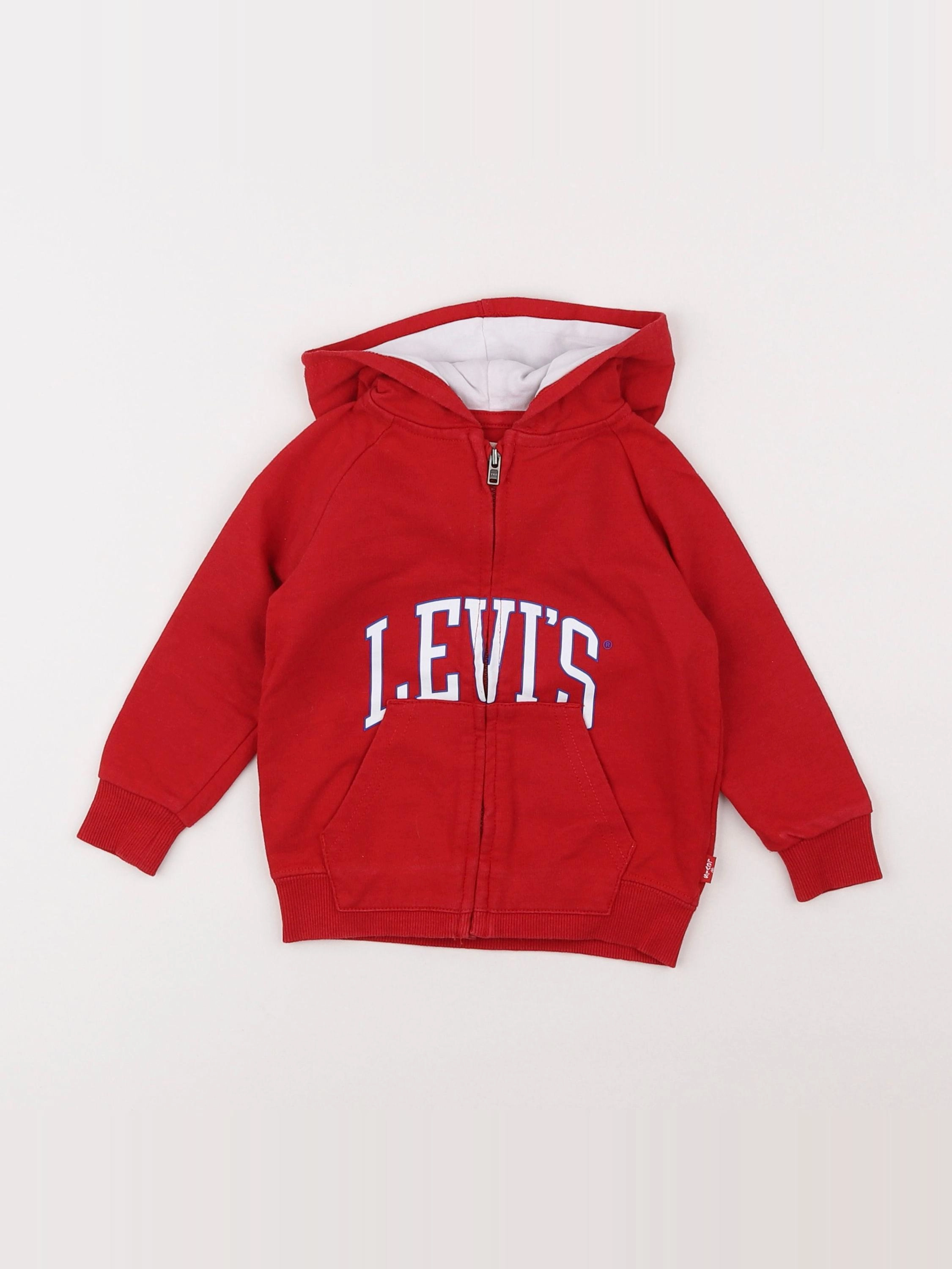 Levi's - sweat rouge - 18 mois