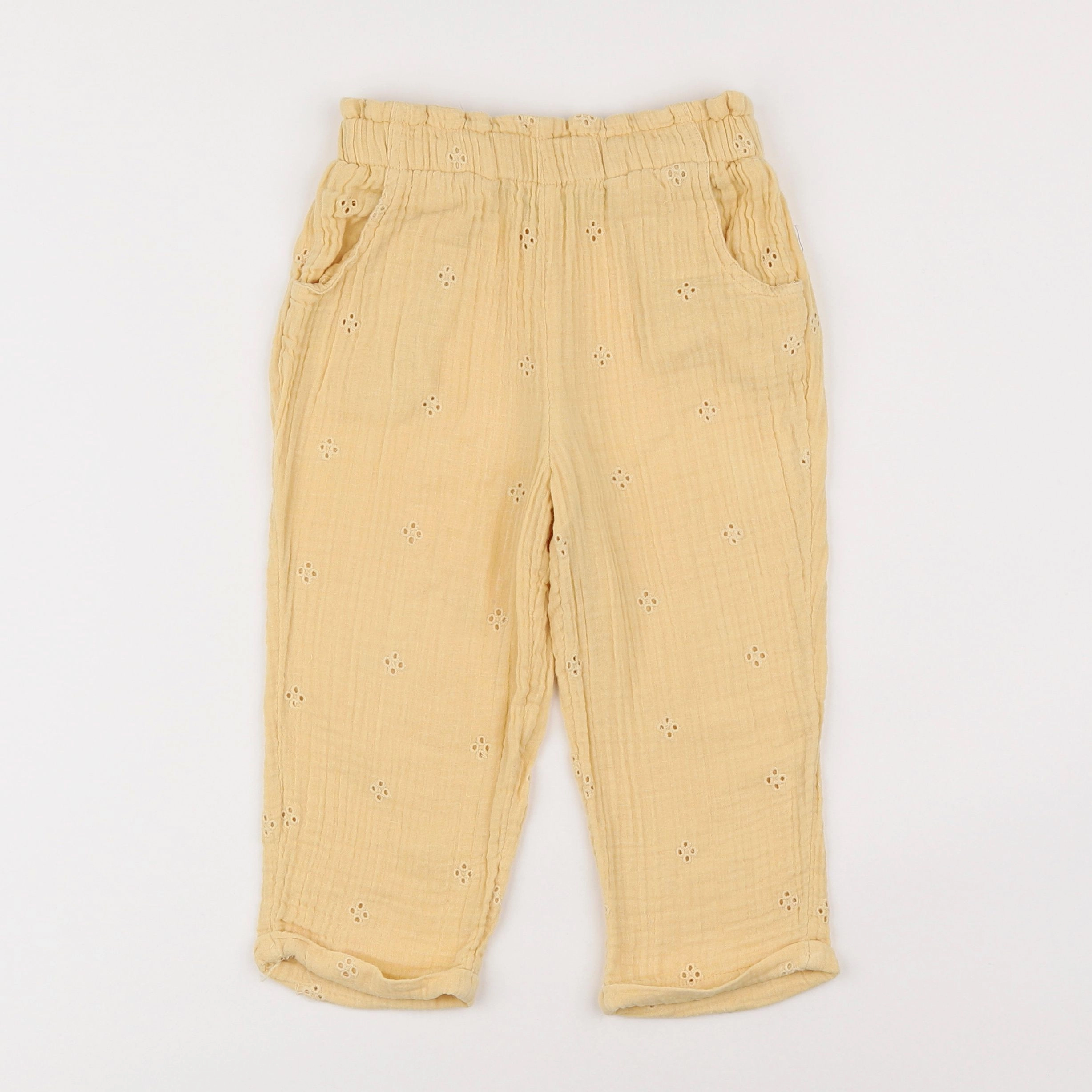 Tape à l'oeil - pantalon jaune - 3 ans