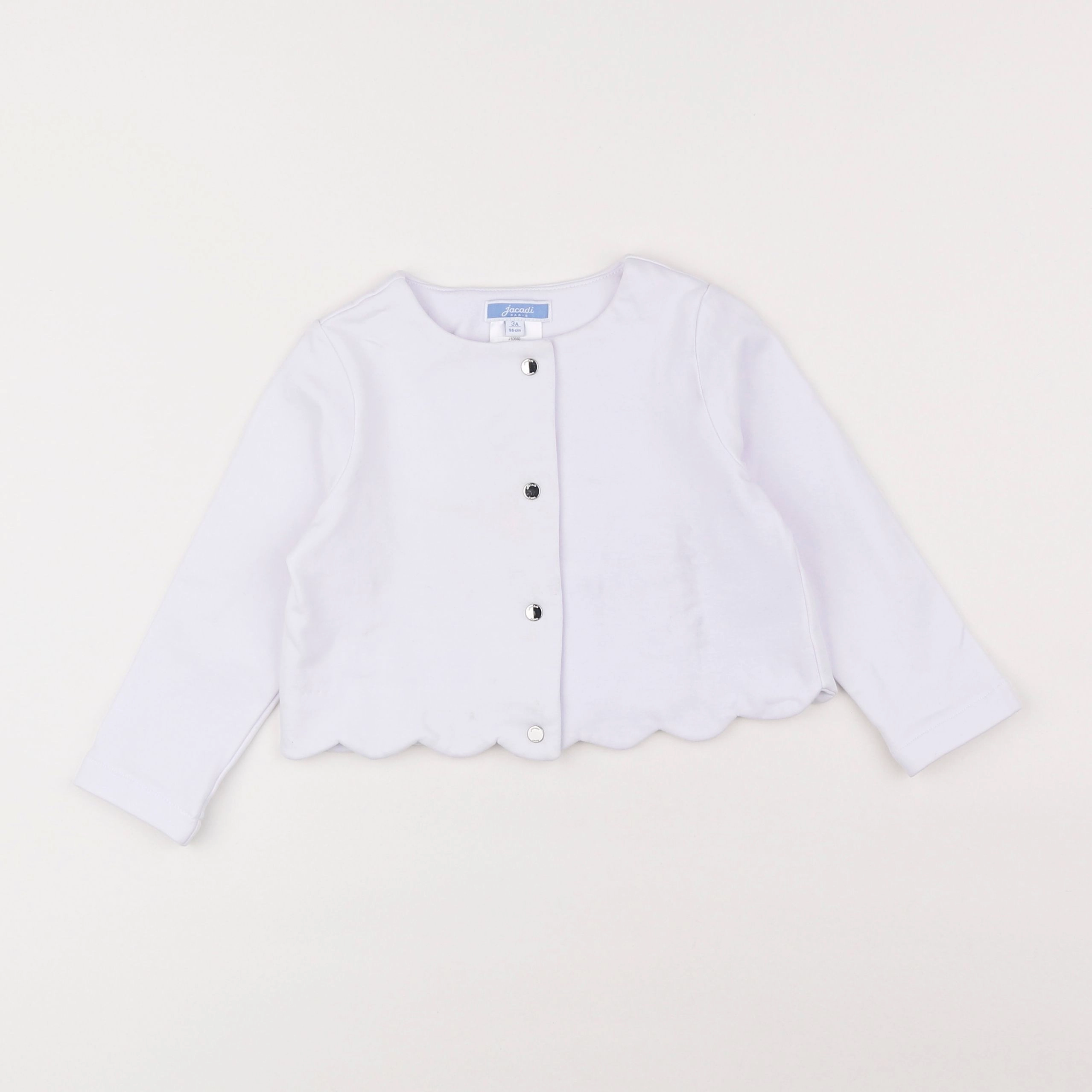 Jacadi - sweat blanc - 3 ans