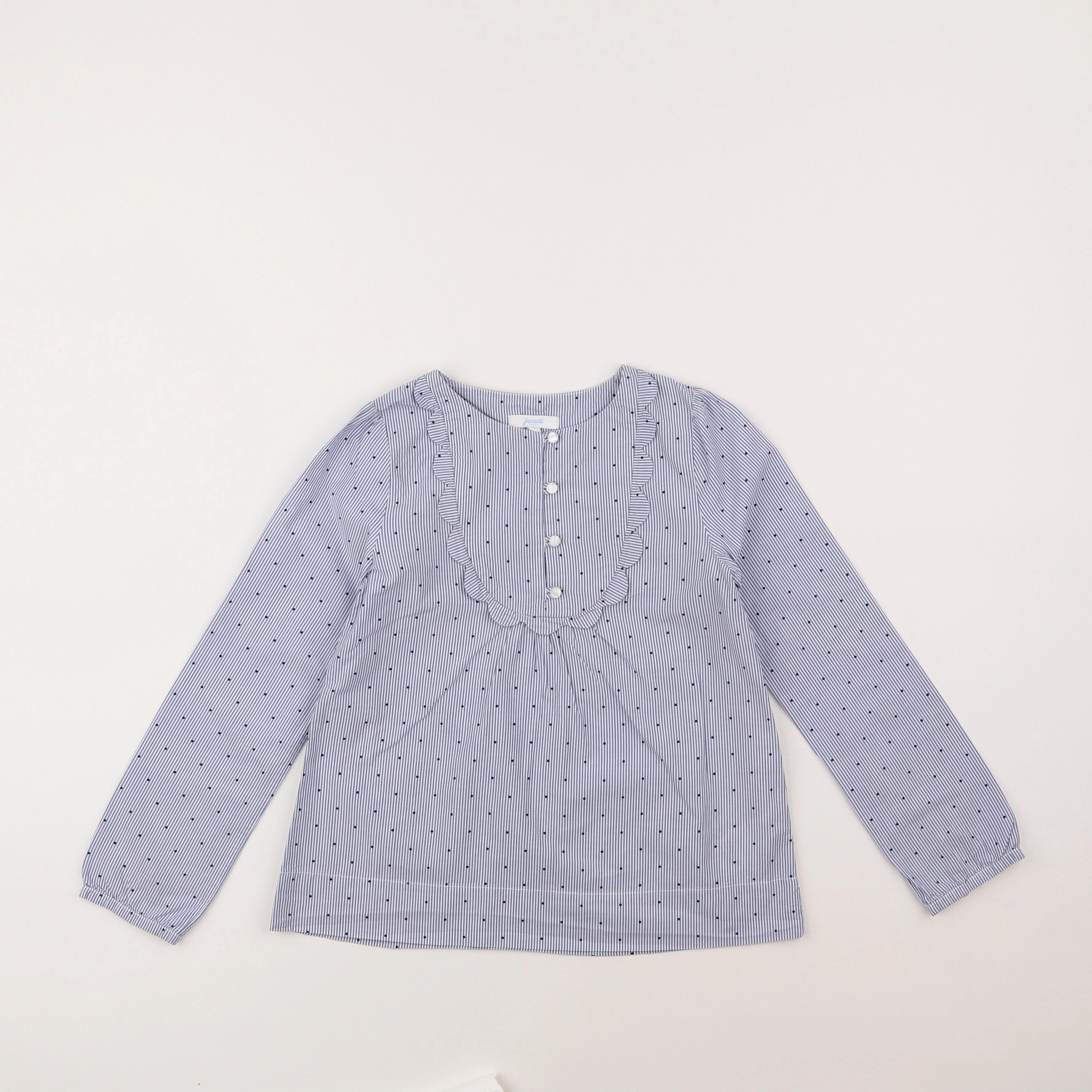 Jacadi - blouse bleu - 8 ans