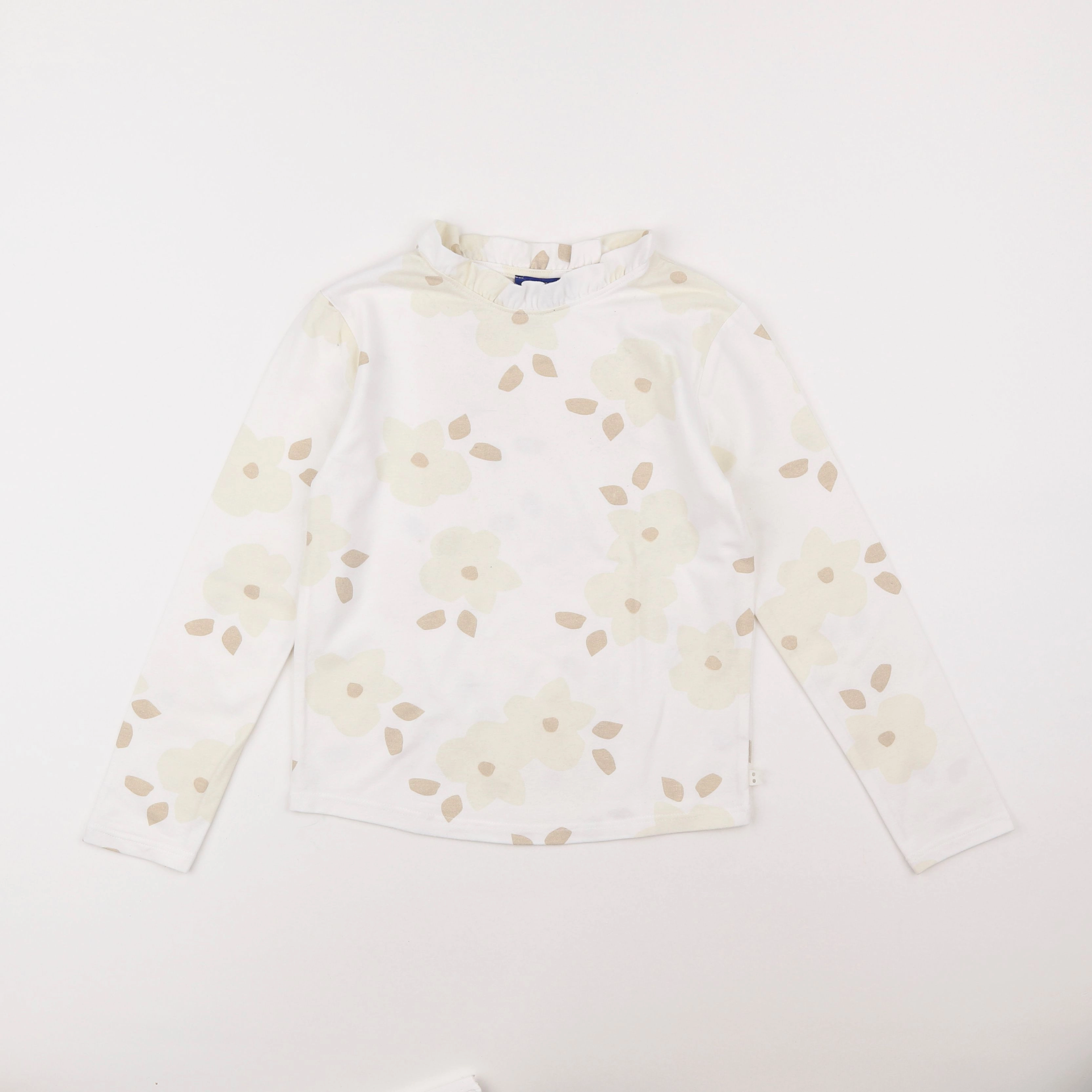 Okaidi - tee-shirt beige - 8 ans