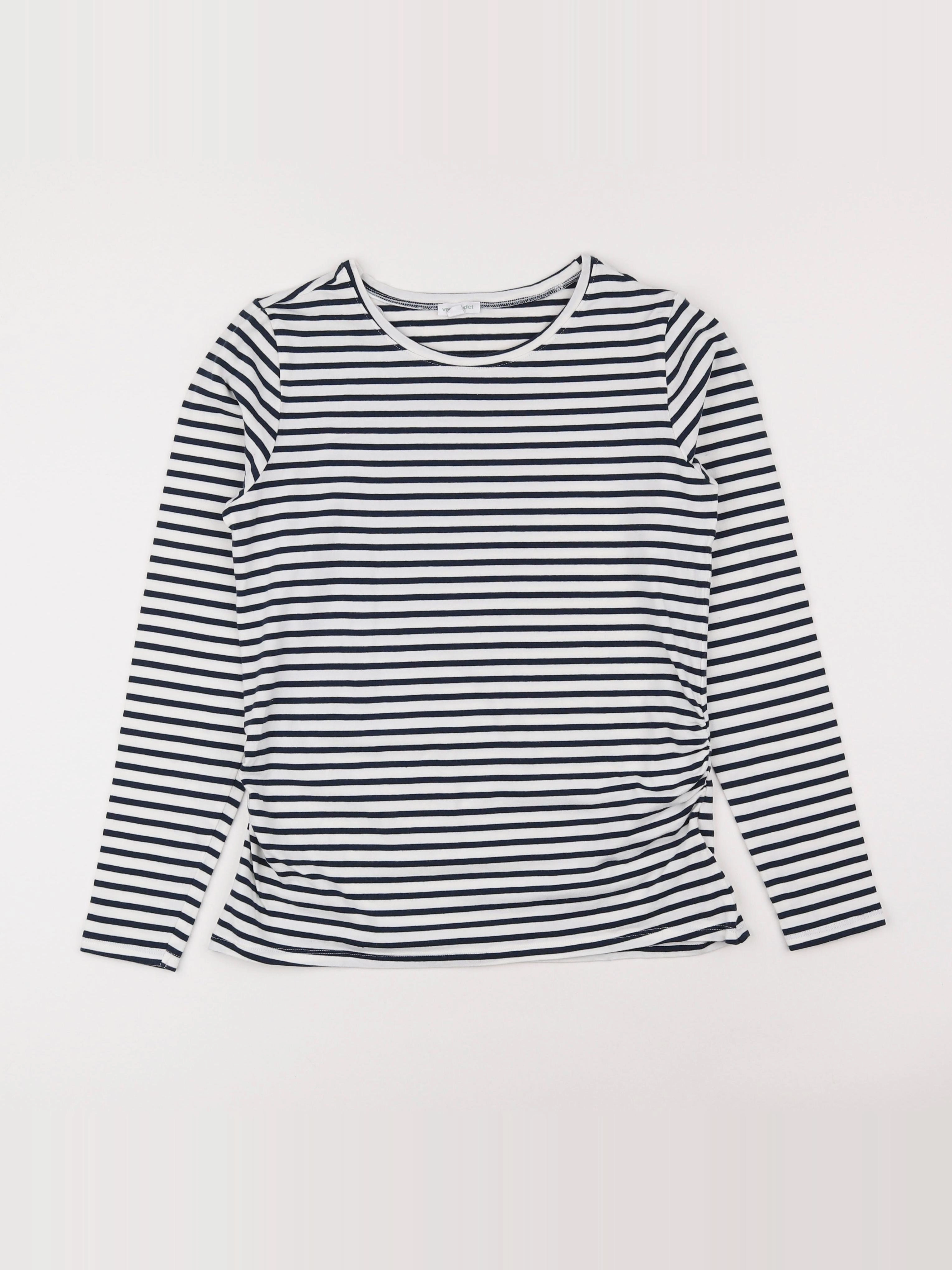 Vertbaudet - tee-shirt grossesse blanc - 38 à 40