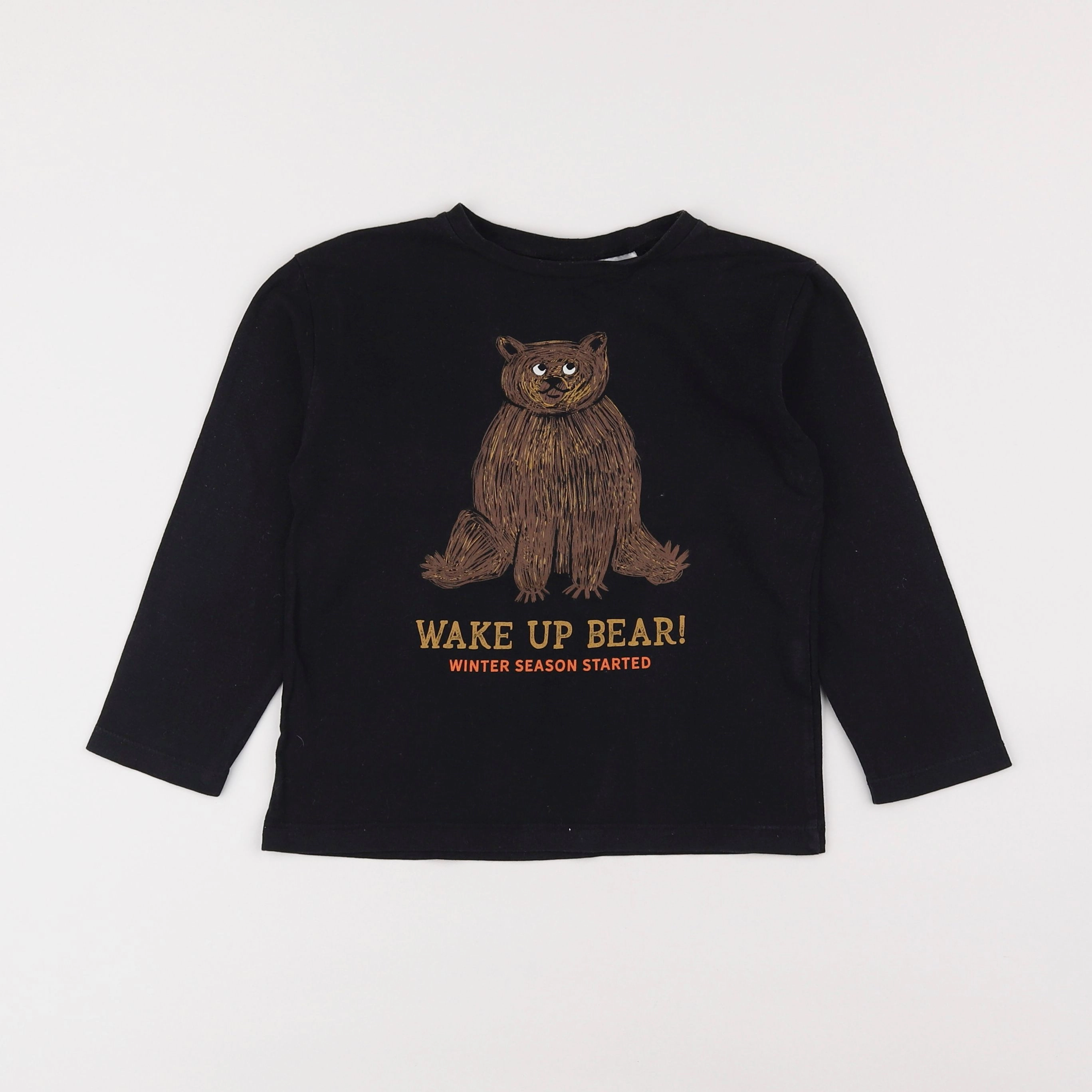 Zara - tee-shirt noir - 4/5 ans