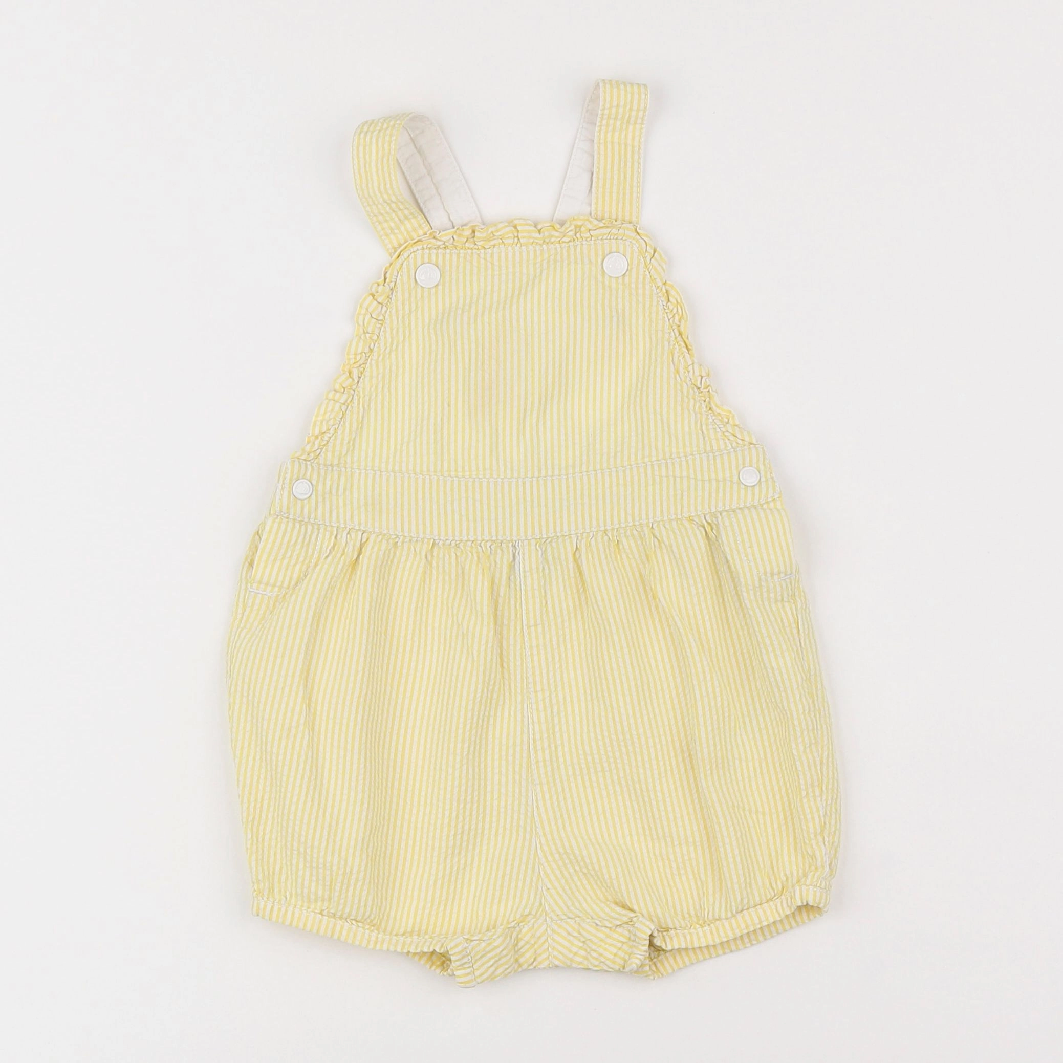 Petit Bateau - salopette jaune - 18 mois