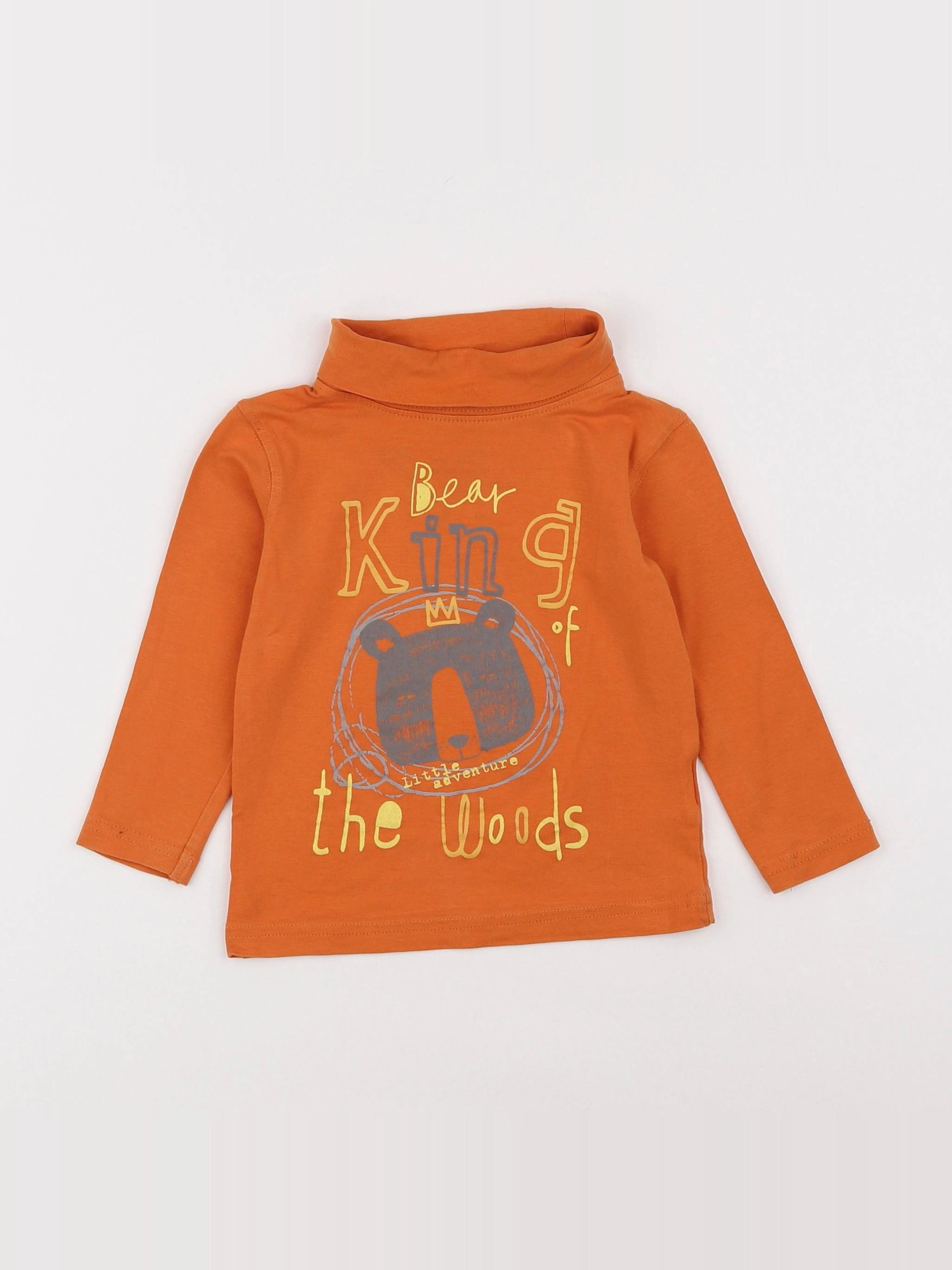 Vertbaudet - sous-pull orange - 2 ans