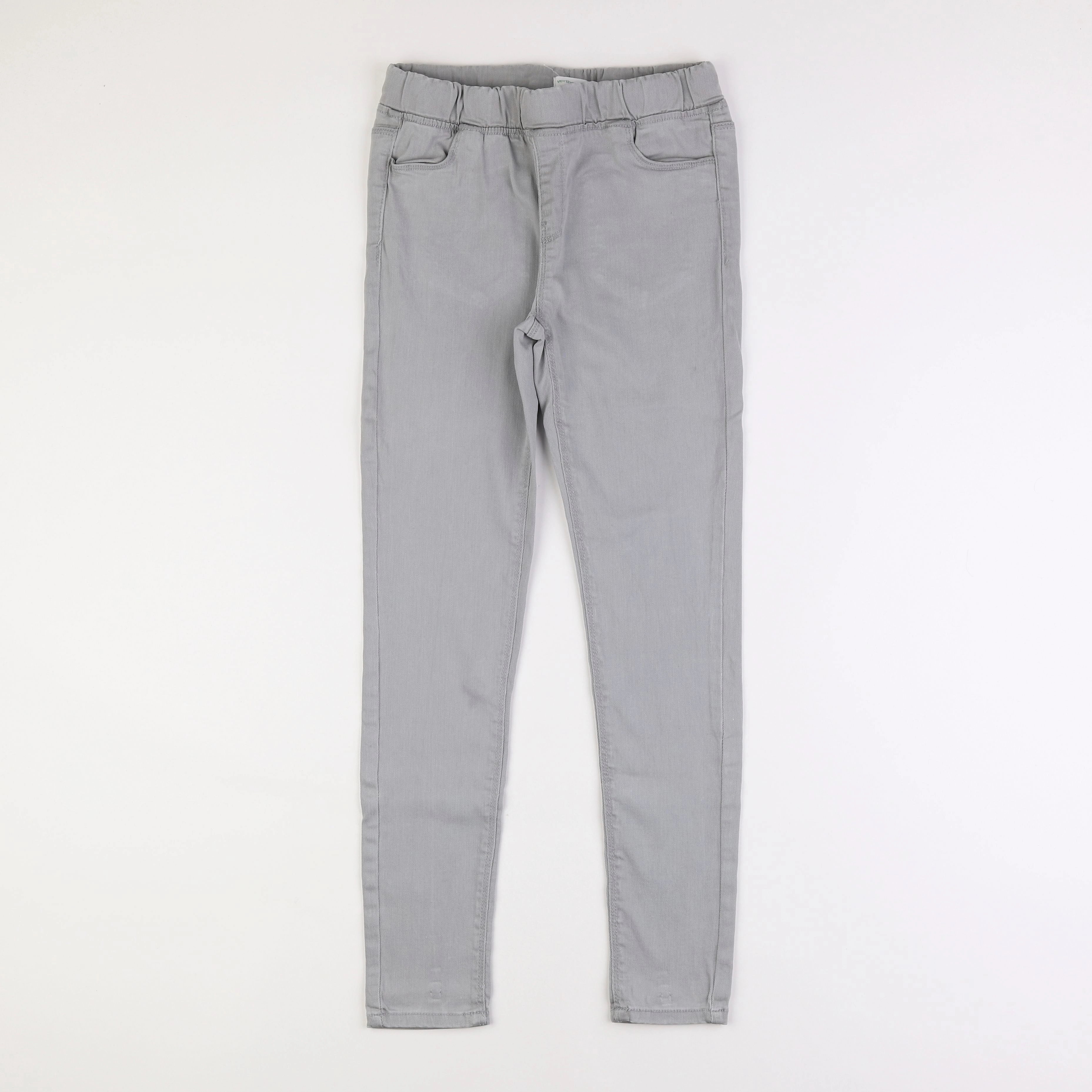 Vertbaudet - jegging gris - 12 ans