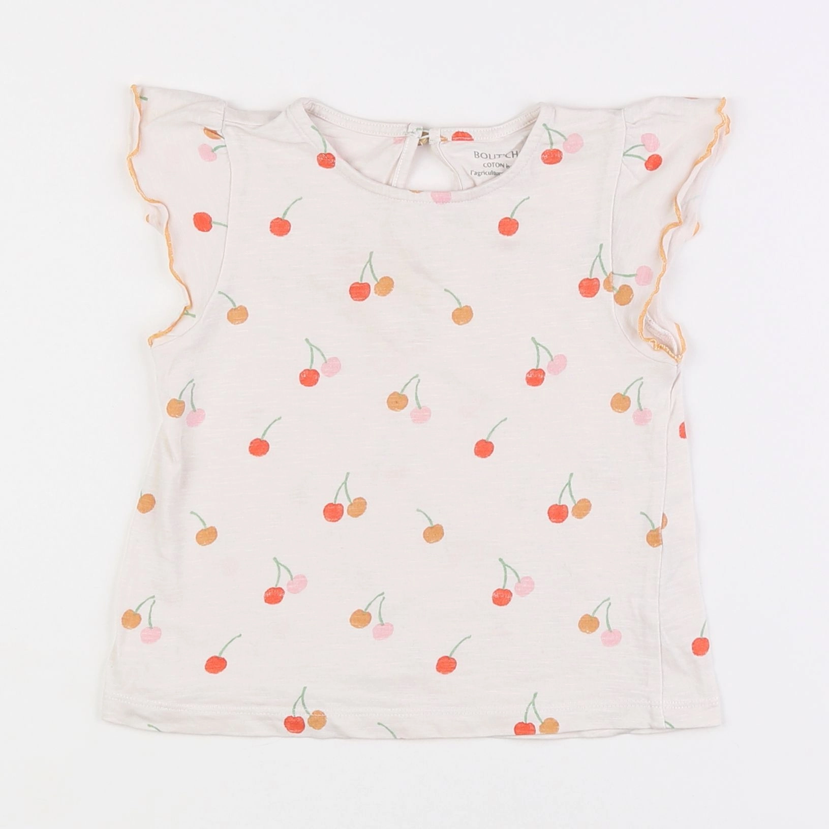 Boutchou - tee-shirt beige - 2 ans