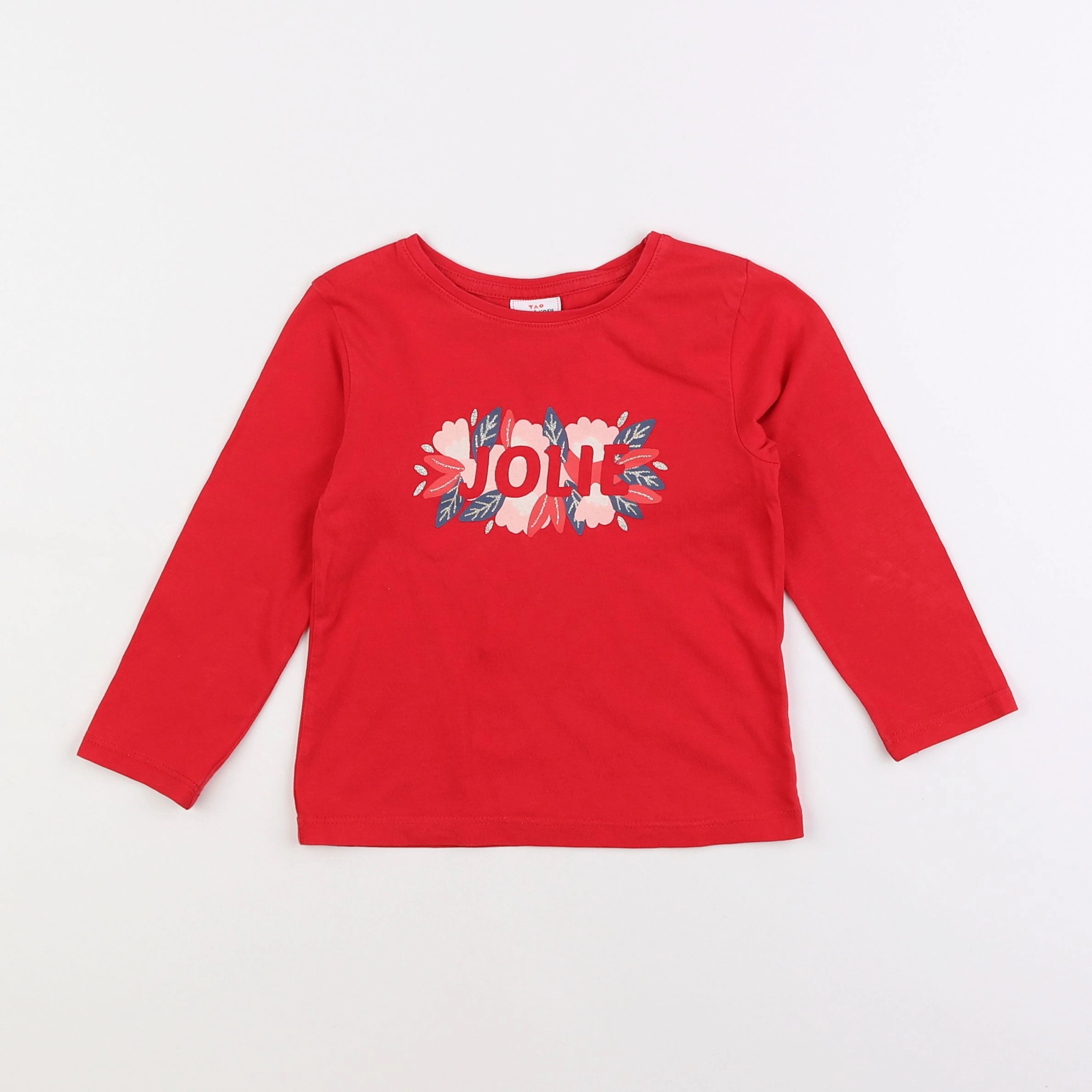 Tape à l'oeil - tee-shirt rouge - 3 ans