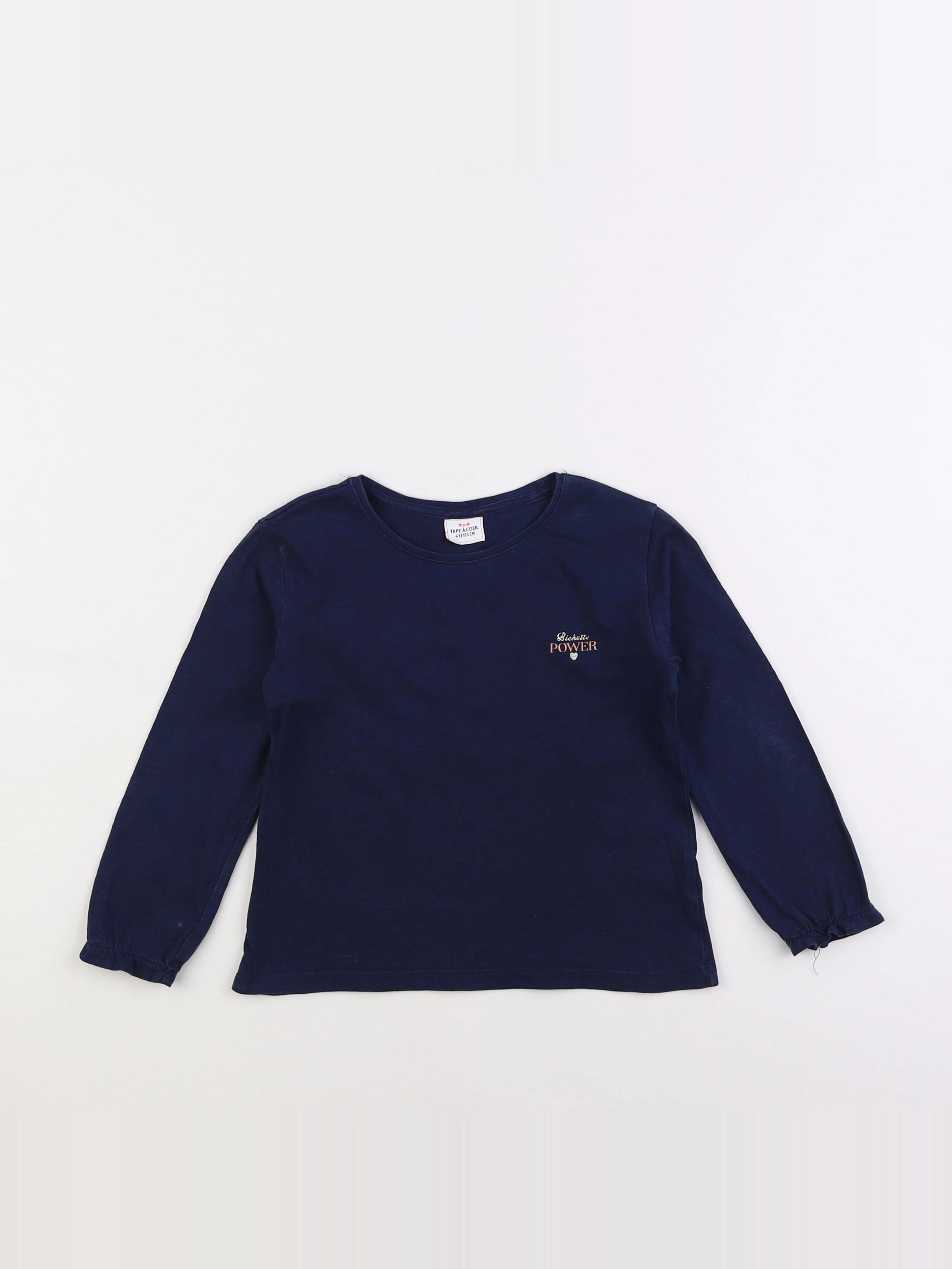 Tape à l'oeil - tee-shirt bleu - 4 ans