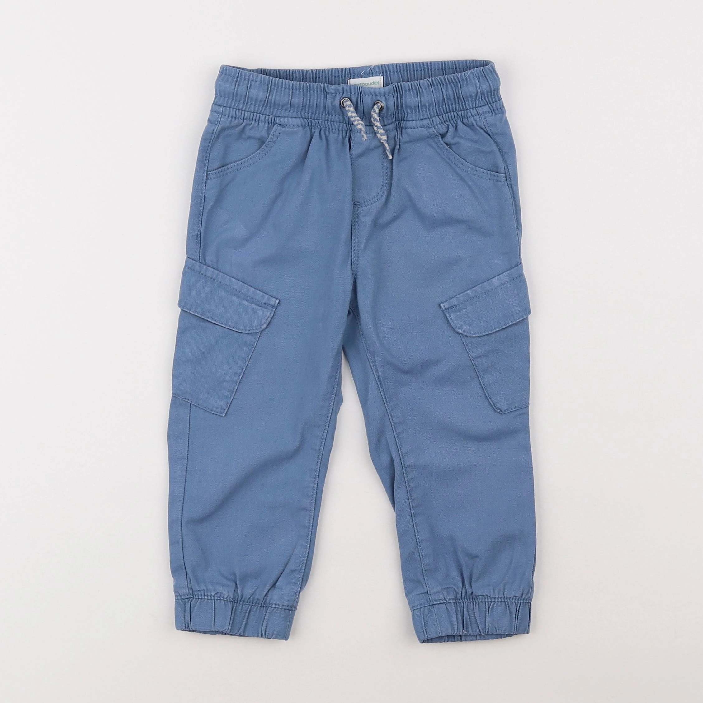 Vertbaudet - pantalon bleu - 2 ans