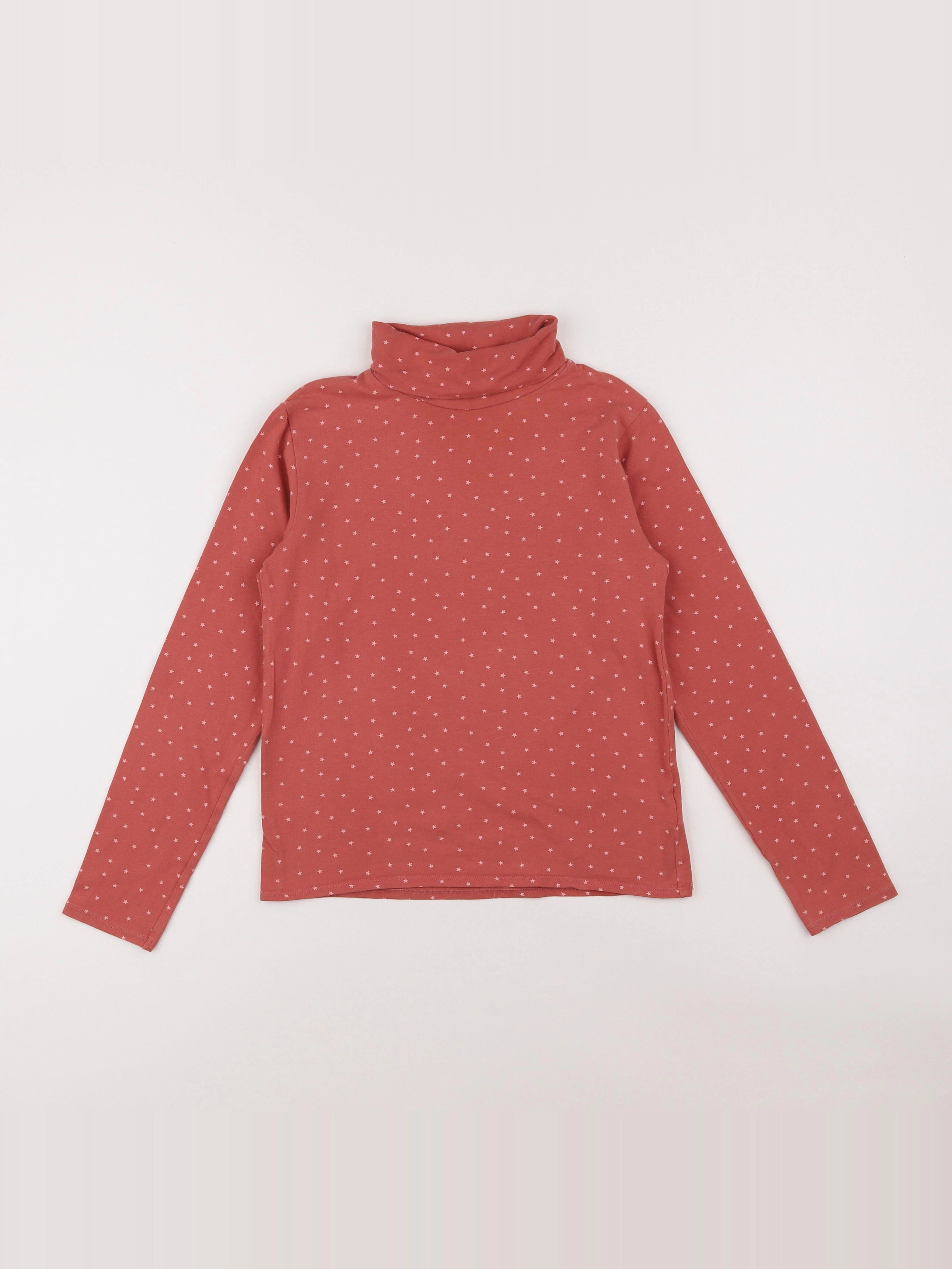 Vertbaudet - sous-pull rose - 10 ans